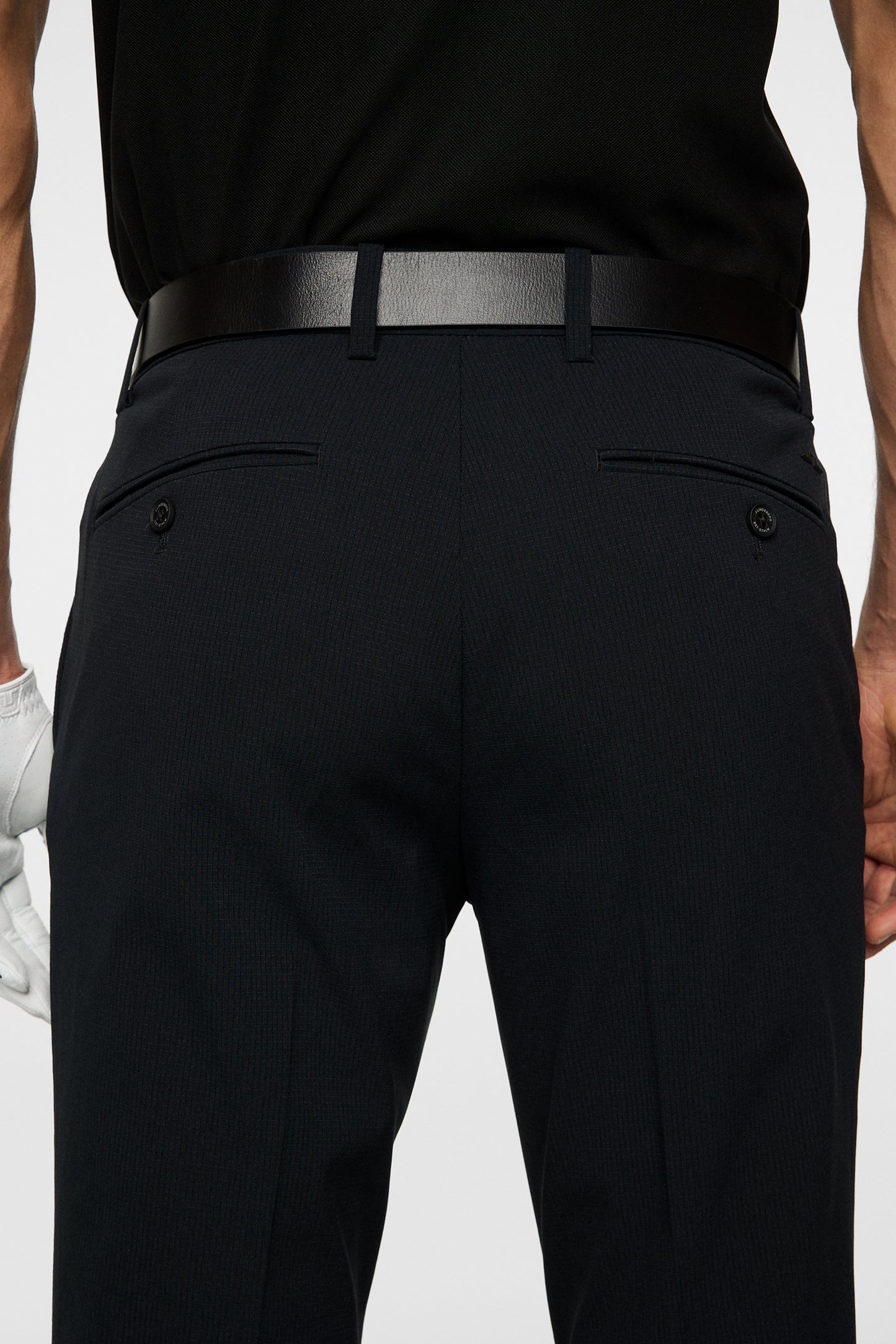 Vent Golf Pant in Black by J.Lindeberg