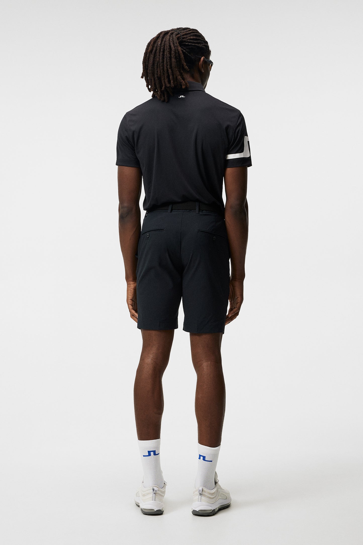 Vent Tight Golf Shorts in Black by J.Lindeberg