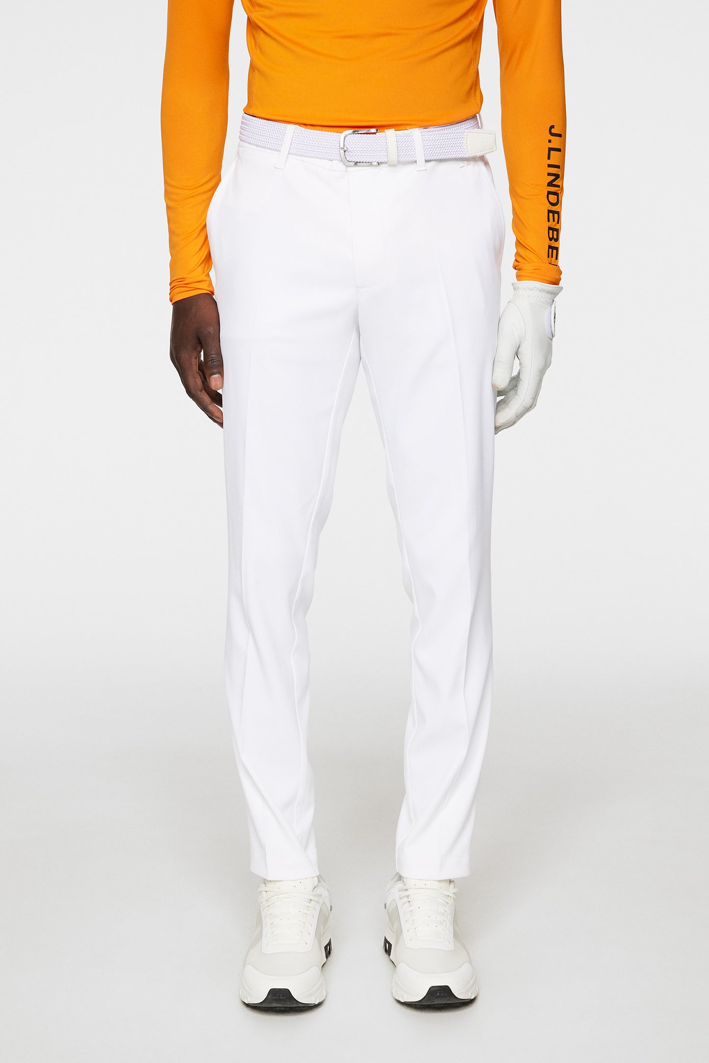 Ellott Pant in White by J.Lindeberg