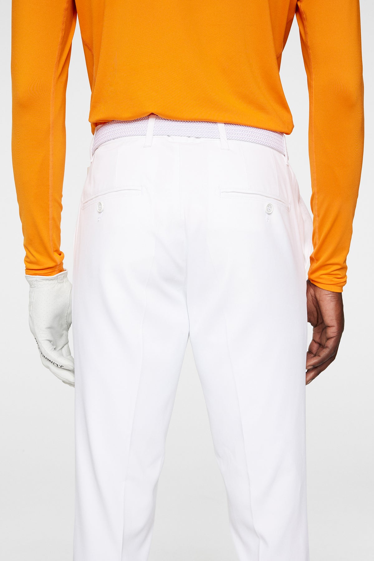 Ellott Pant in White by J.Lindeberg