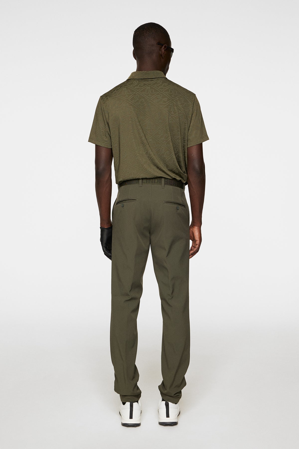 Ellott Bonded Fleece Pant in Forest Green by J.Lindeberg