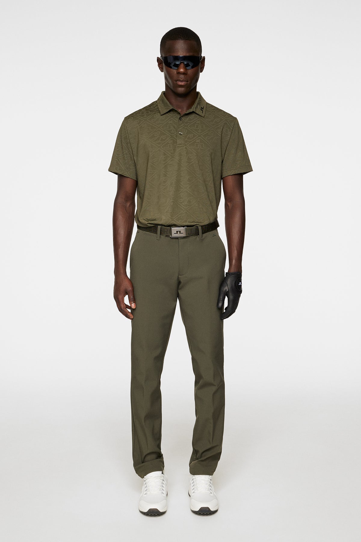 Ellott Bonded Fleece Pant in Forest Green by J.Lindeberg