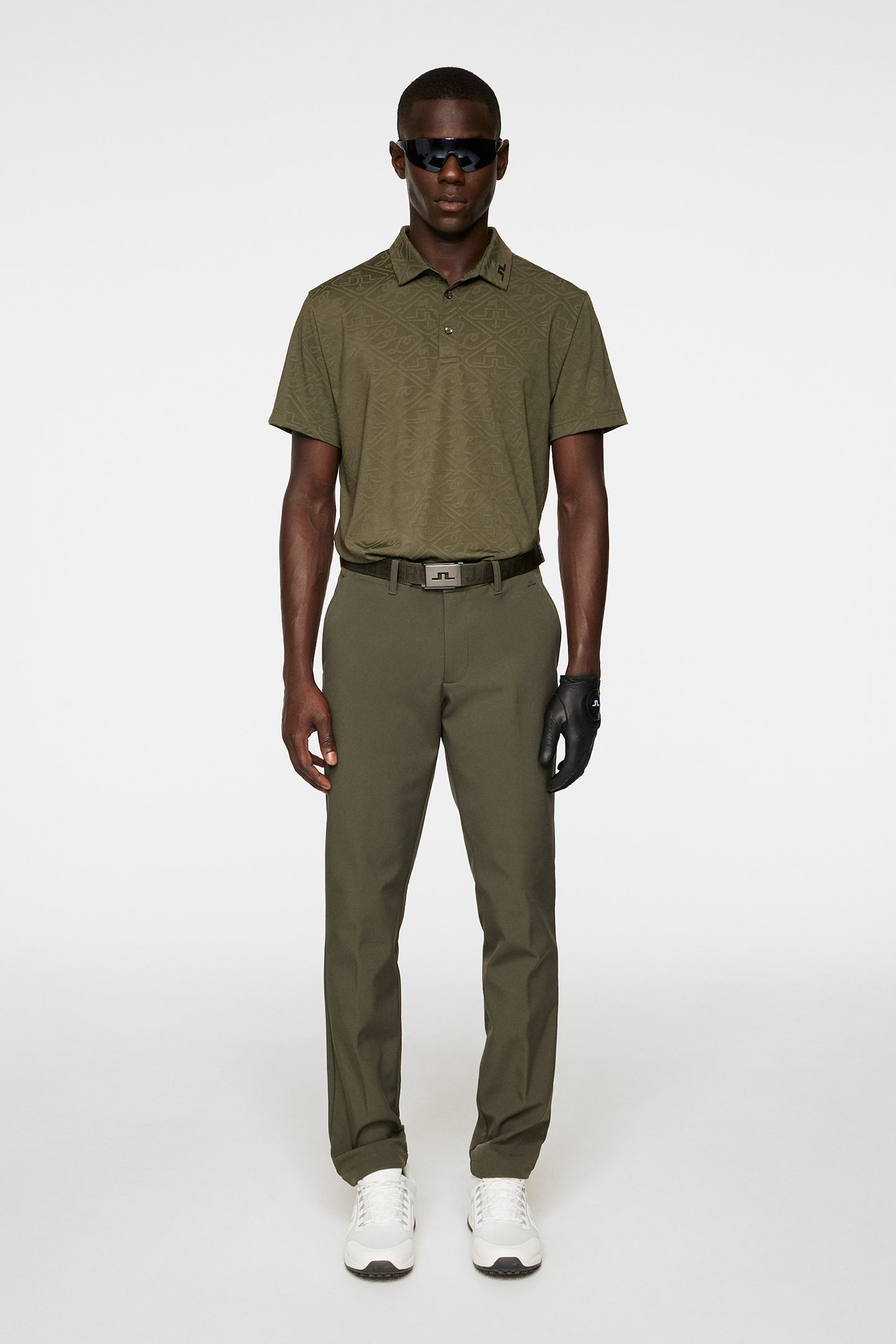 Ellott Bonded Fleece Pant in Forest Green by J.Lindeberg