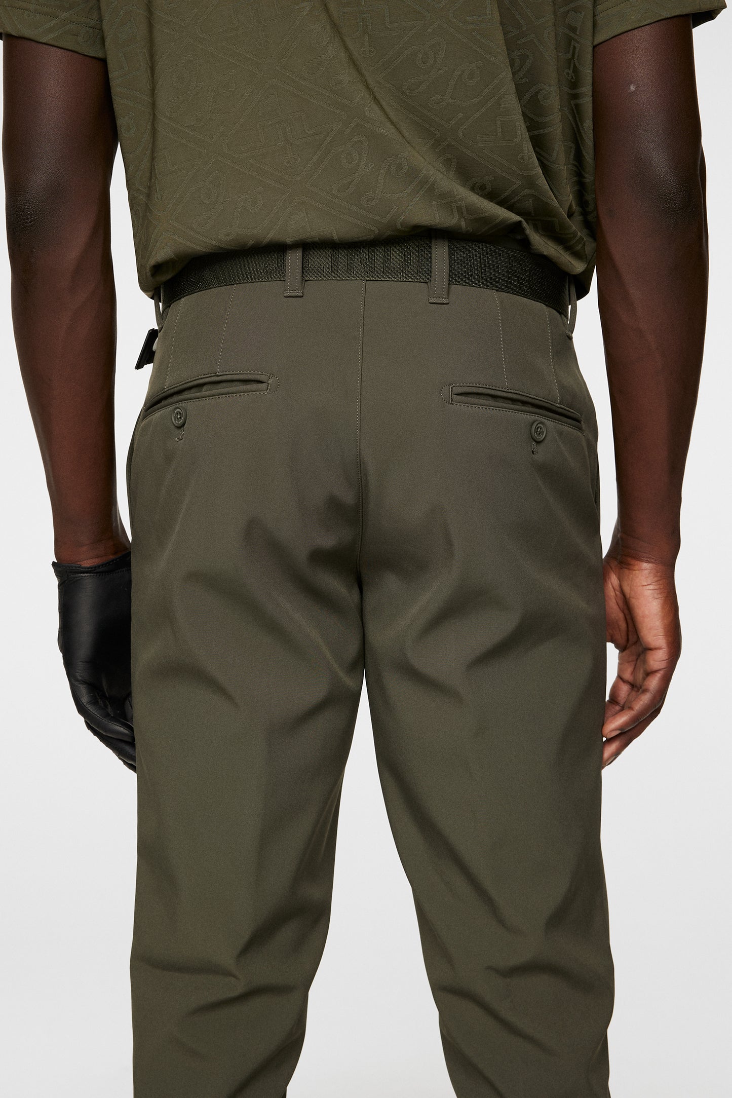 Ellott Bonded Fleece Pant in Forest Green by J.Lindeberg