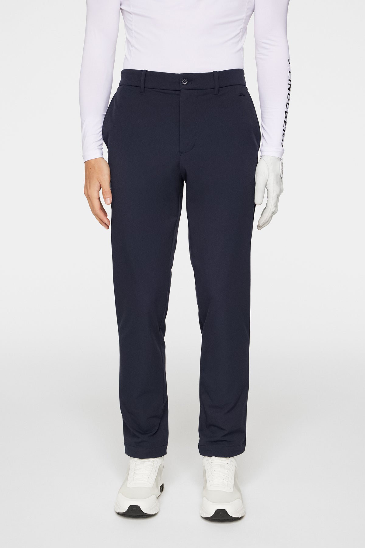 Axil Fleece Twill Pant in JL Navy by J.Lindeberg
