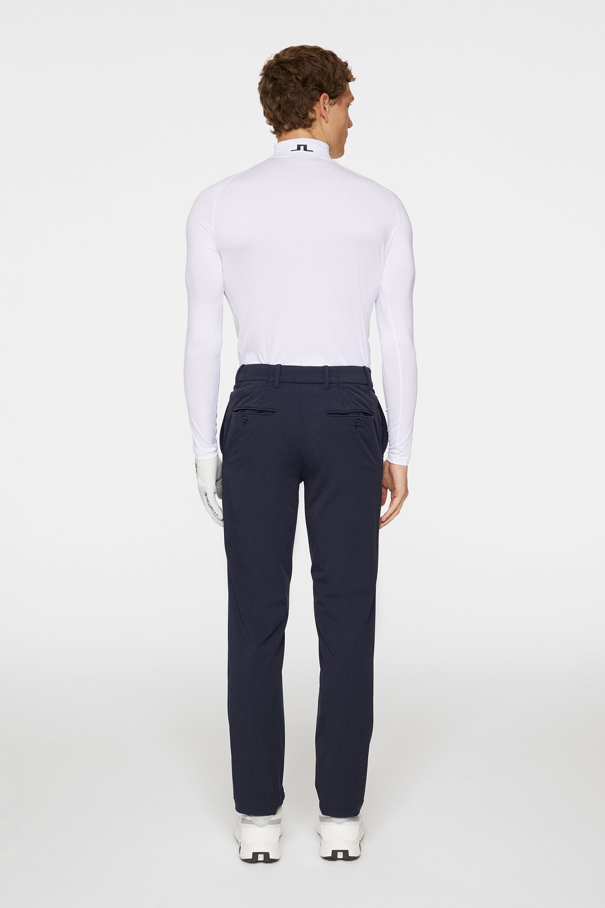 Axil Fleece Twill Pant in JL Navy by J.Lindeberg