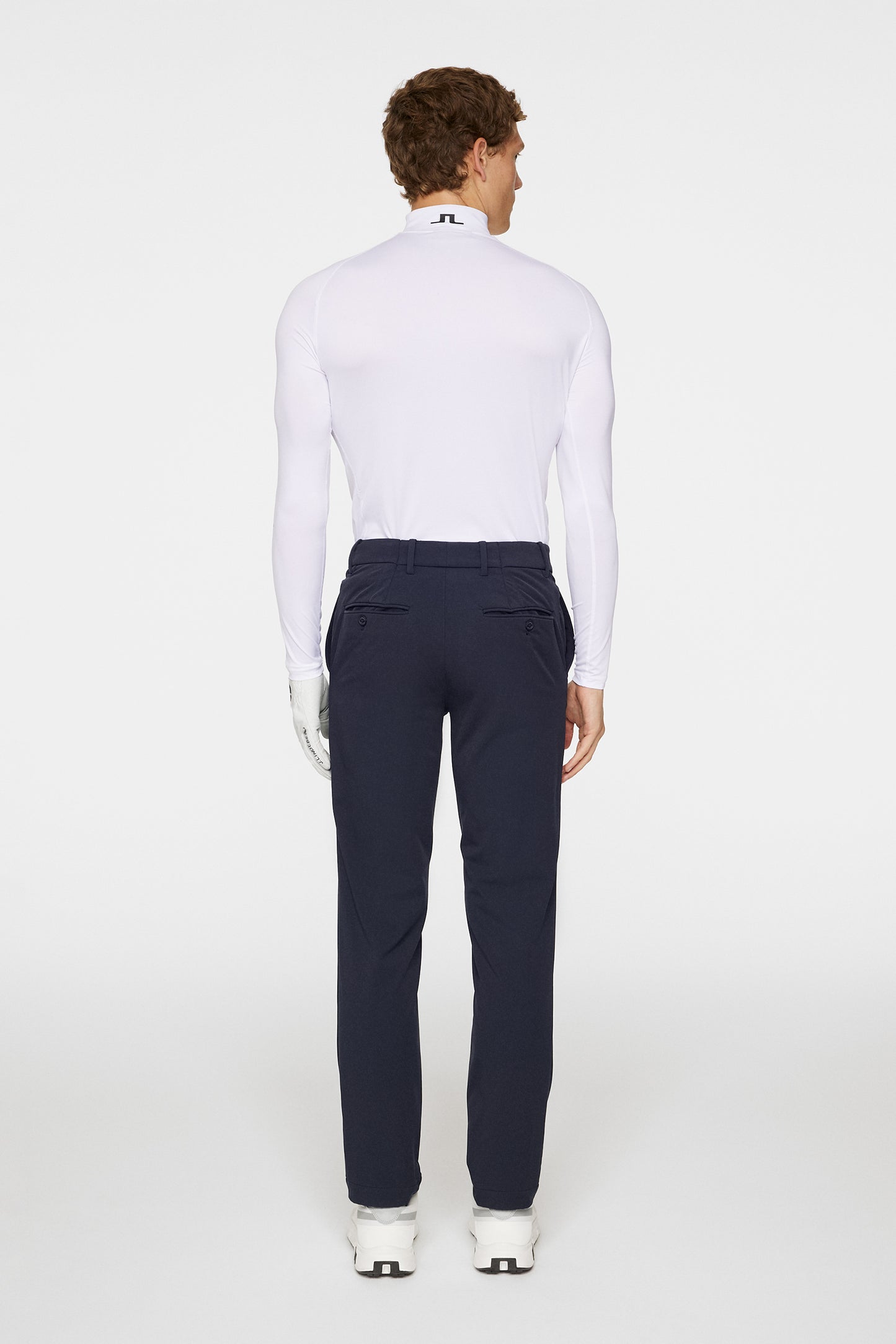 Axil Fleece Twill Pant in JL Navy by J.Lindeberg