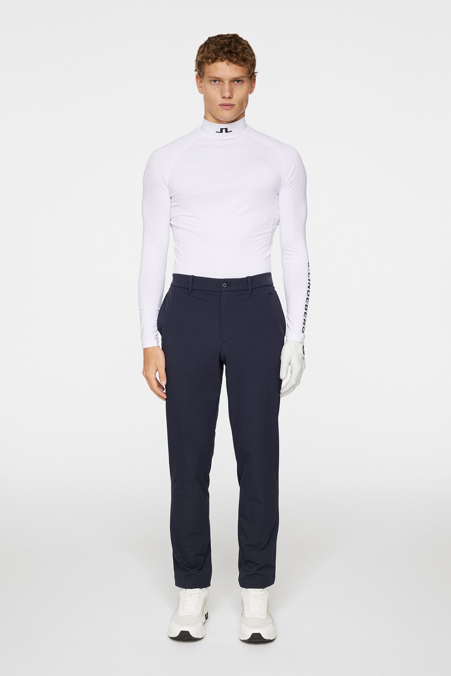 Axil Fleece Twill Pant in JL Navy by J.Lindeberg
