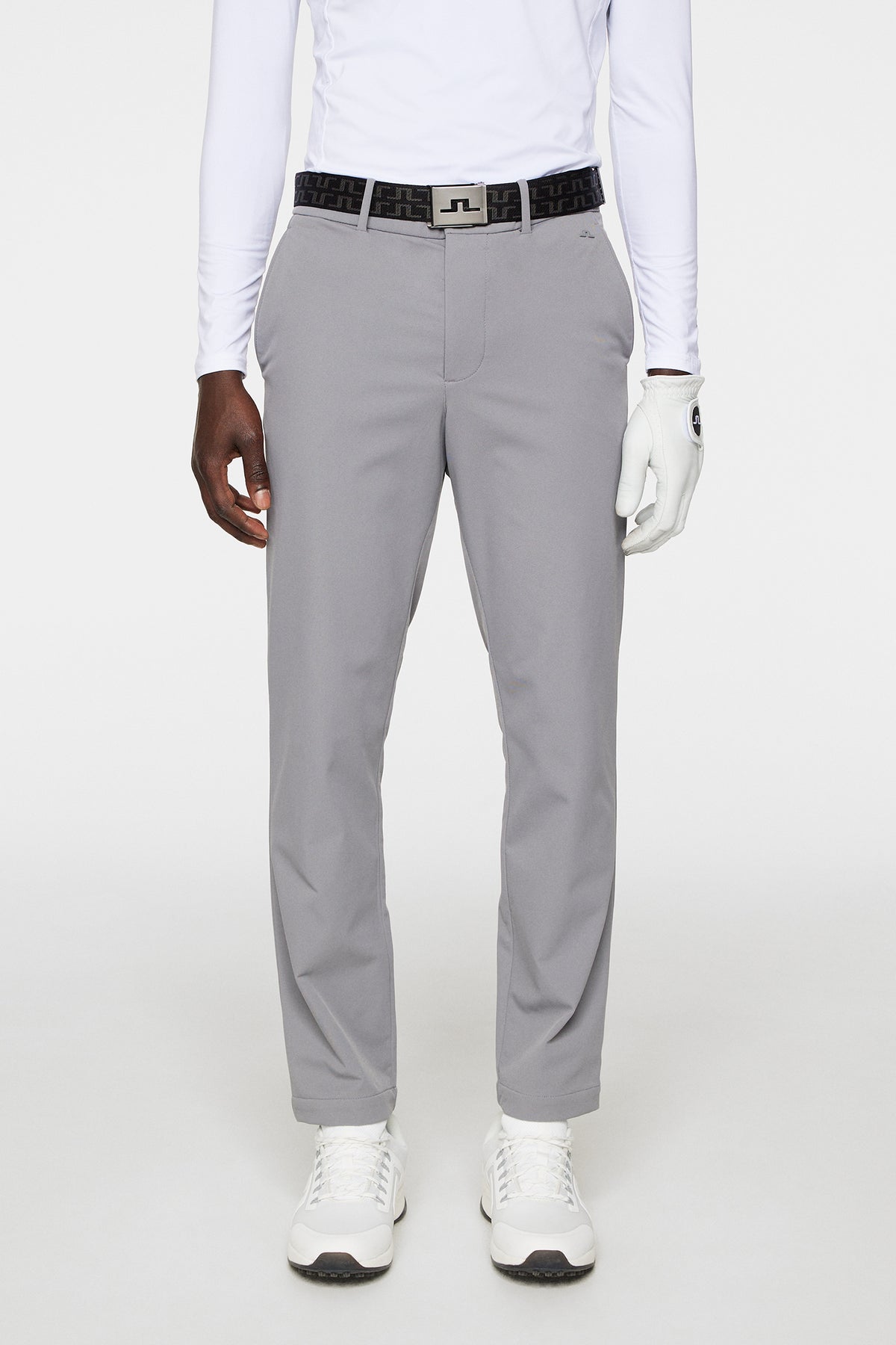 Axil Fleece Twill Pant in Night Owl by J.Lindeberg