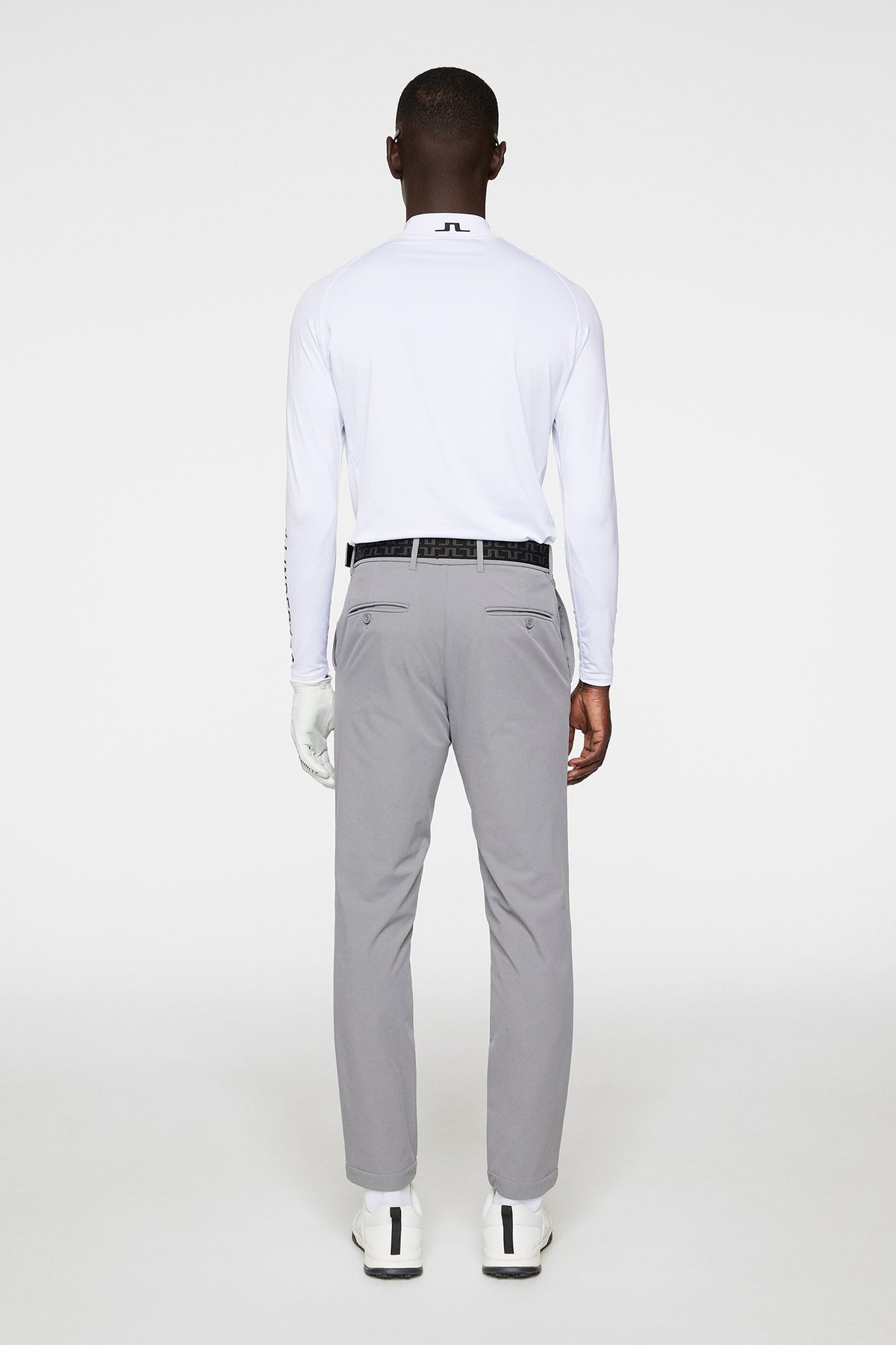 Axil Fleece Twill Pant in Night Owl by J.Lindeberg