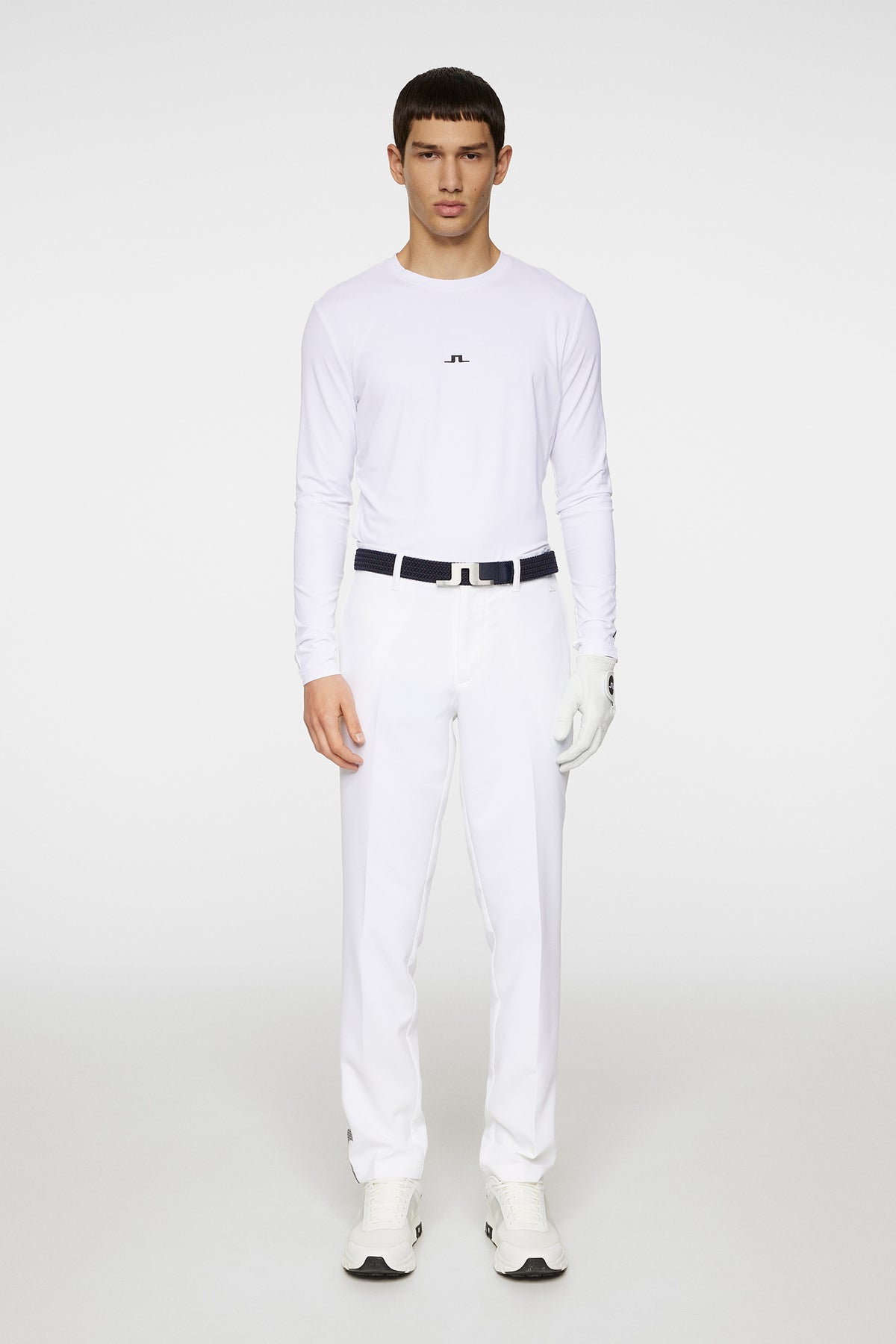 Heath Pant in White by J.Lindeberg
