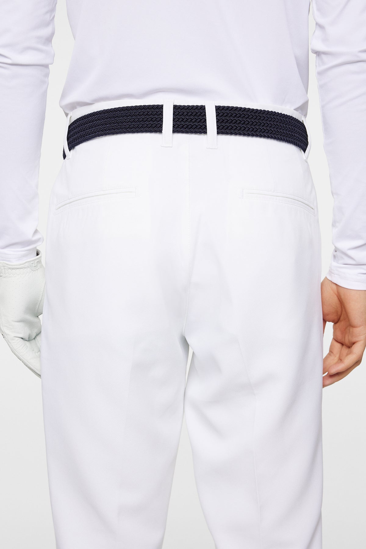 Heath Pant in White by J.Lindeberg