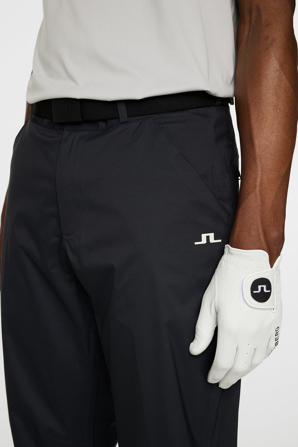 Shay Rain Pant in Black by J.Lindeberg