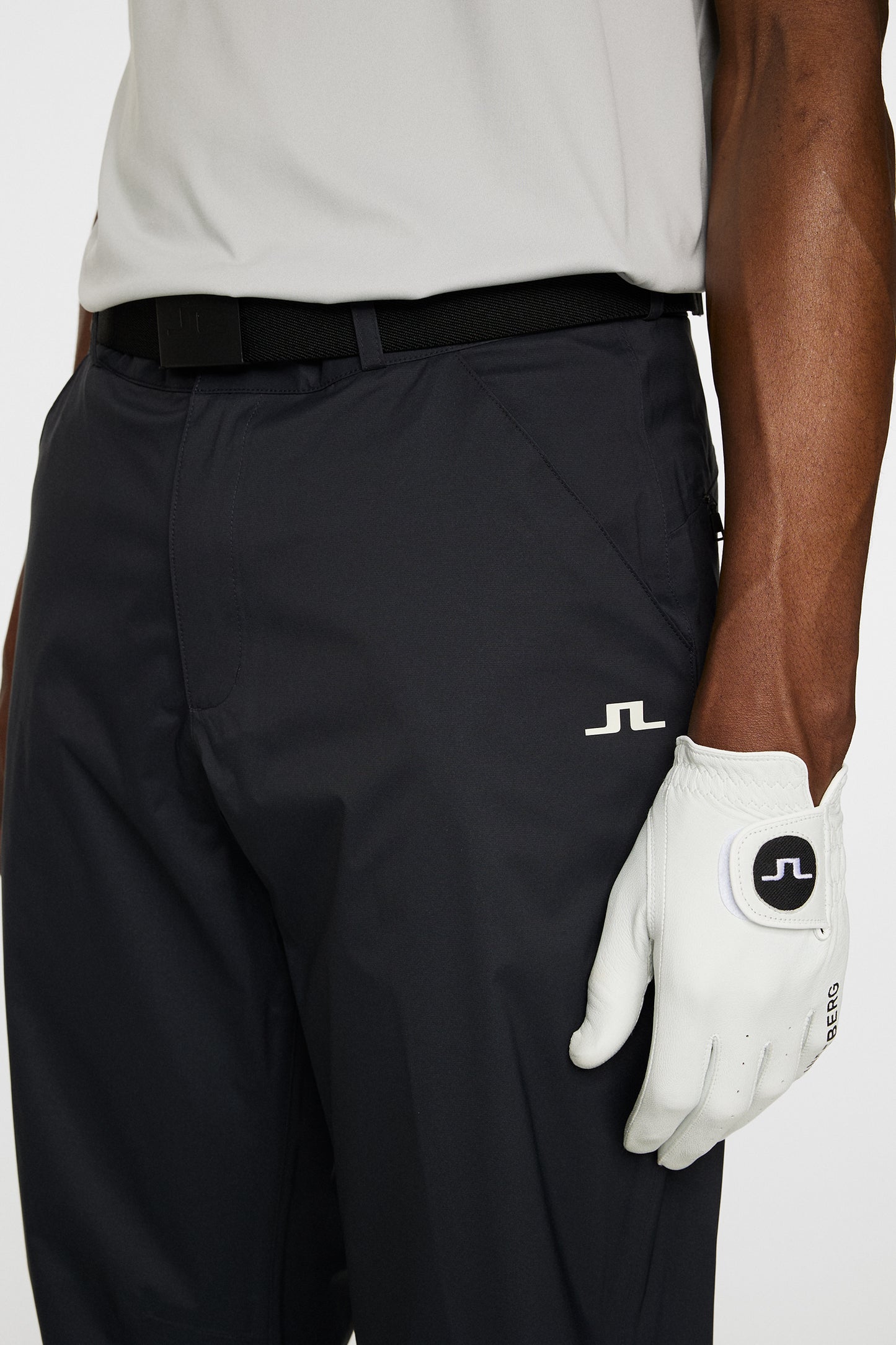 Shay Rain Pant in Black by J.Lindeberg