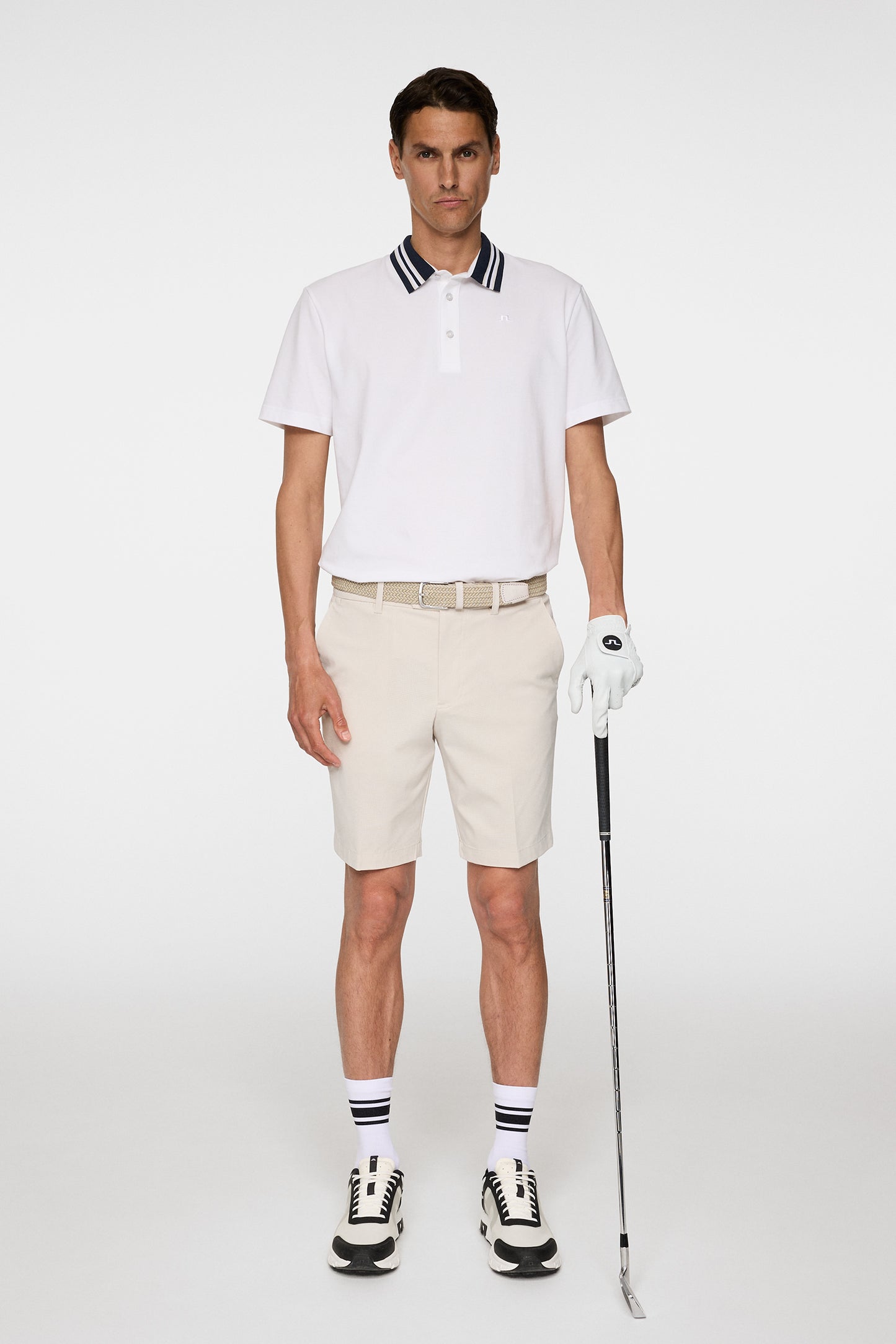 Vent  Shorts in Moonbeam by J.Lindeberg