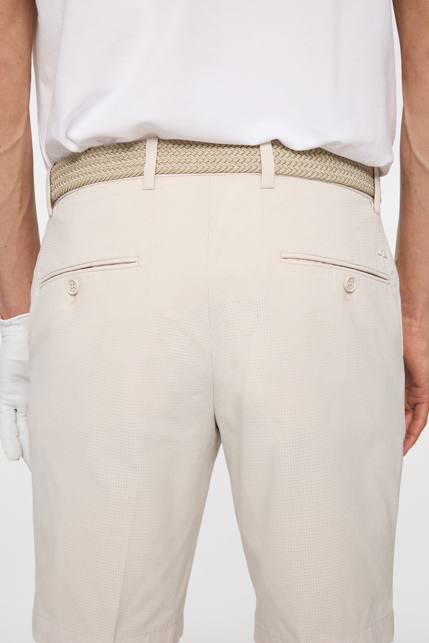 Vent  Shorts in Moonbeam by J.Lindeberg