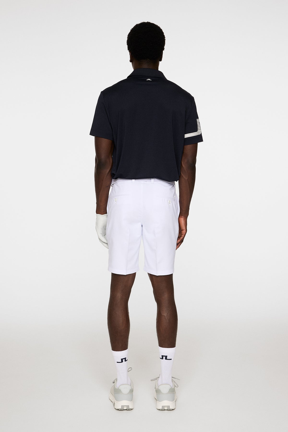 Mitch Shorts in White by J.Lindeberg
