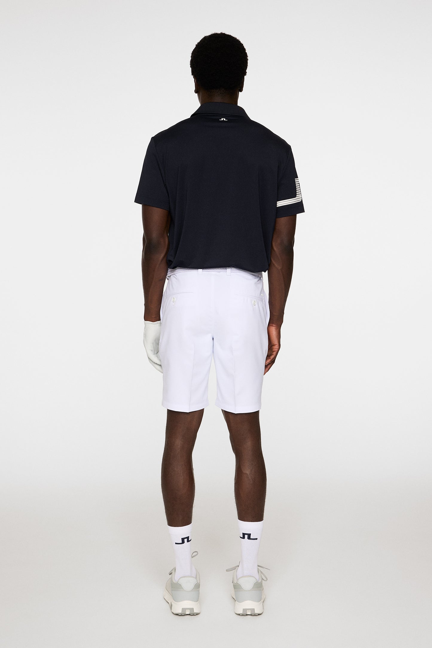 Mitch Shorts in White by J.Lindeberg
