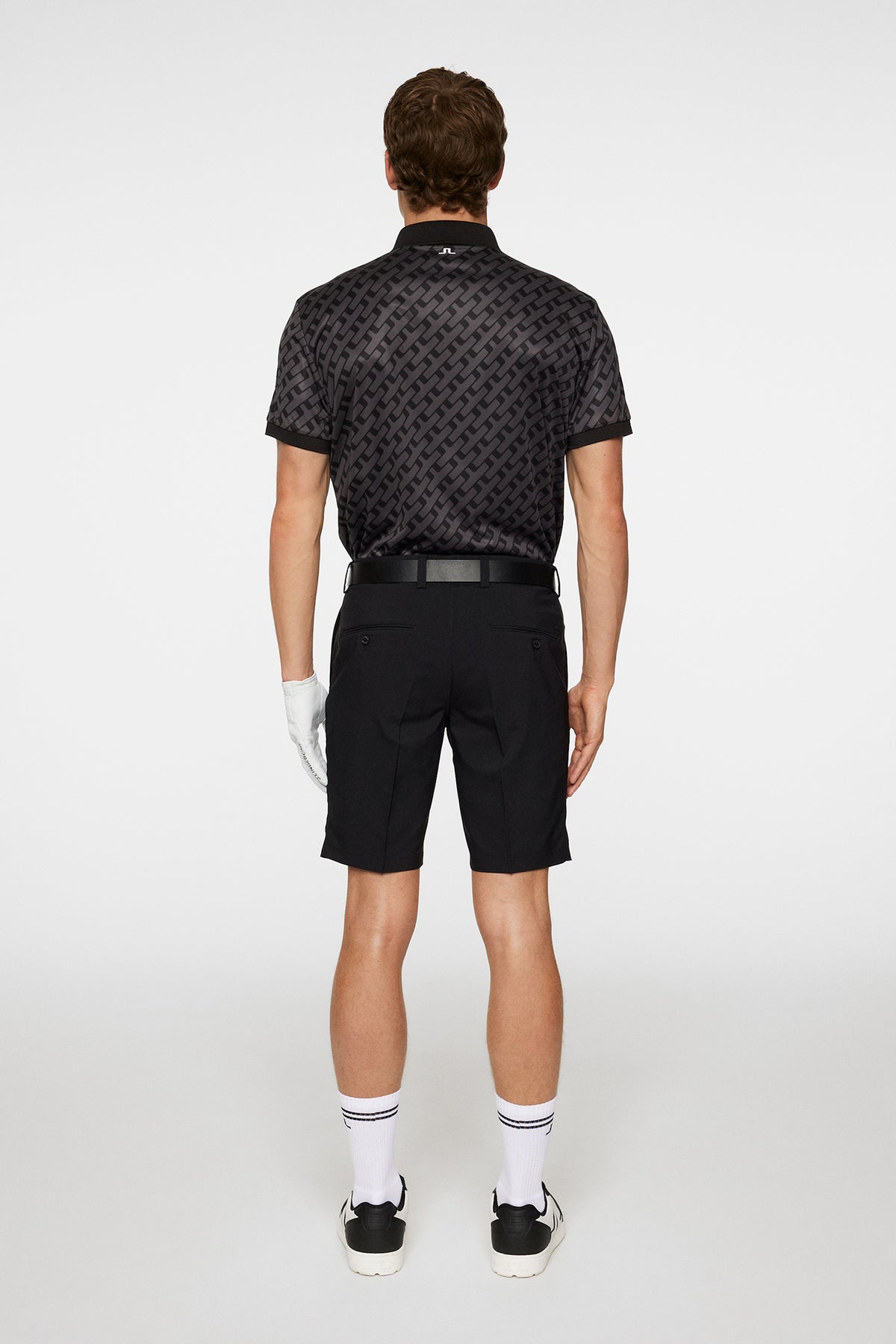 Mitch Shorts in Black by J.Lindeberg