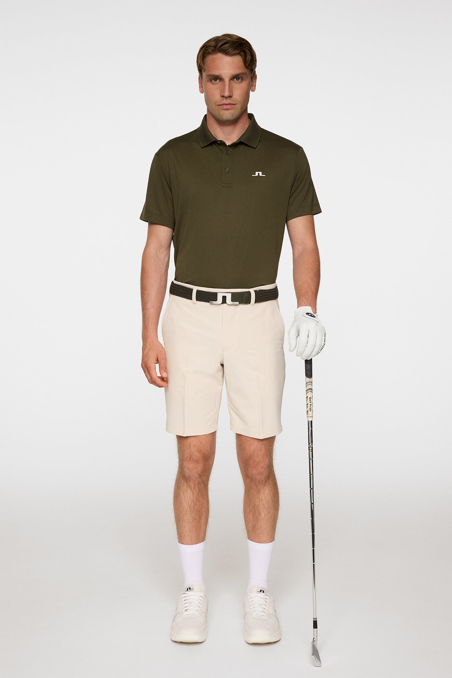 Mitch Shorts in Moonbeam by J.Lindeberg