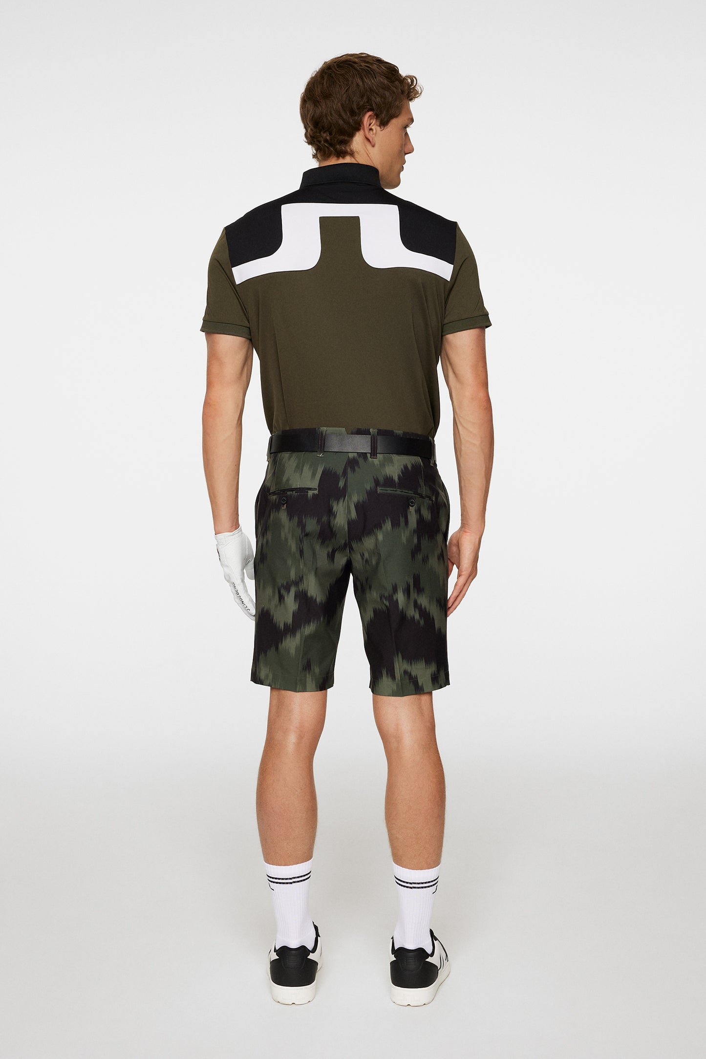 Eloy Print Shorts in Warp Forest L by J.Lindeberg