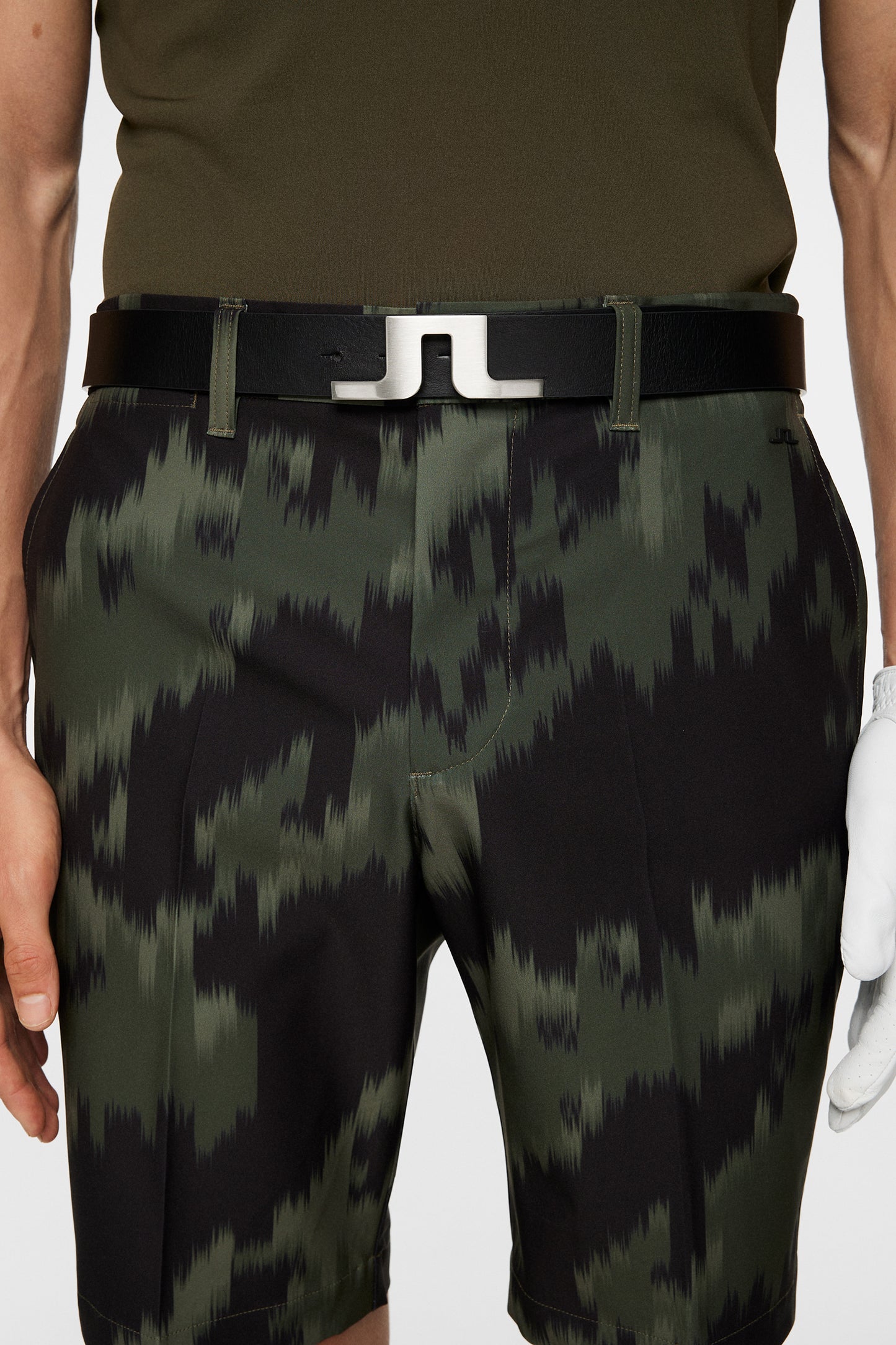 Eloy Print Shorts in Warp Forest L by J.Lindeberg