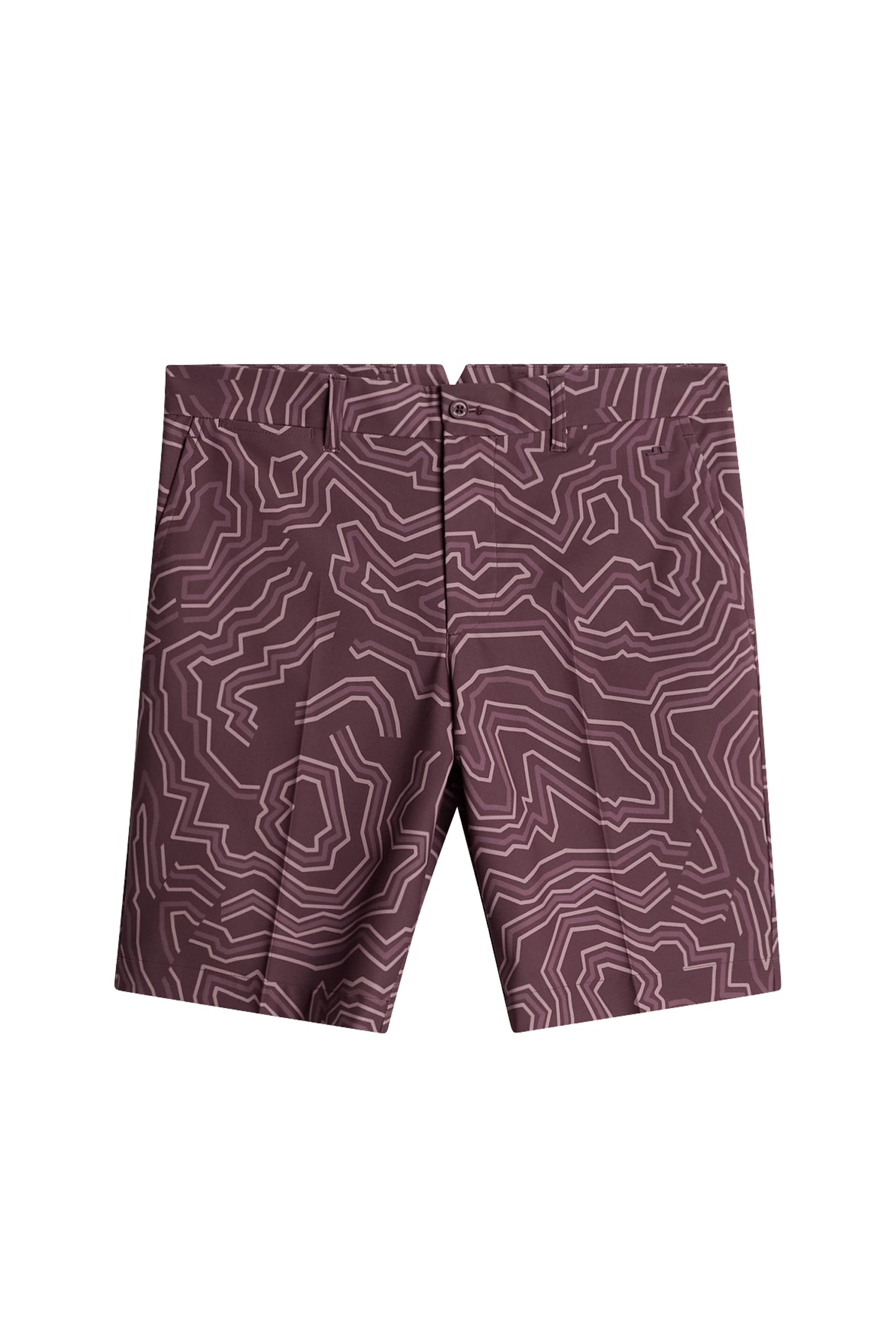 Eloy Print Shorts in Topo Huckleberry L by J.Lindeberg