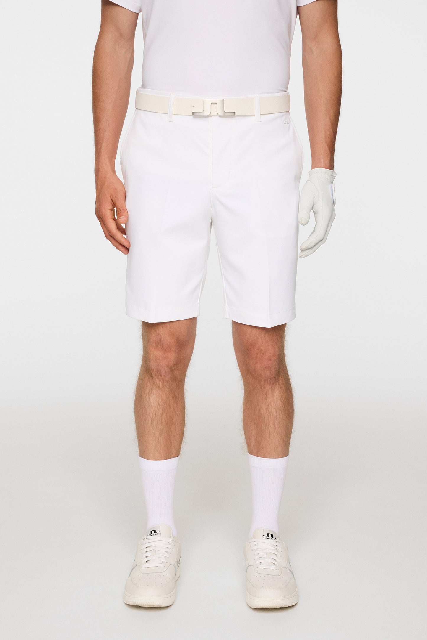Eloy Shorts in White by J.Lindeberg