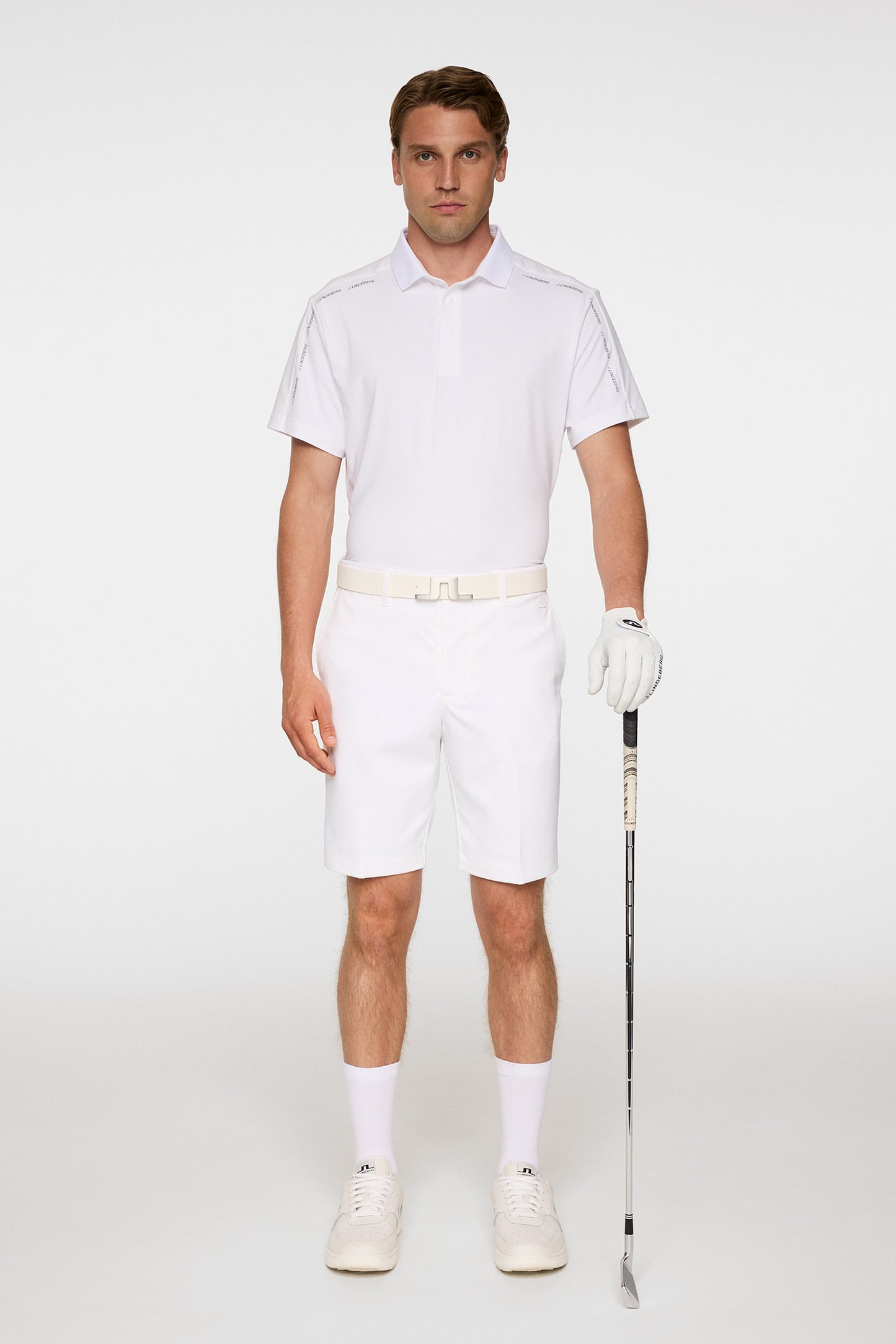 Eloy Shorts in White by J.Lindeberg