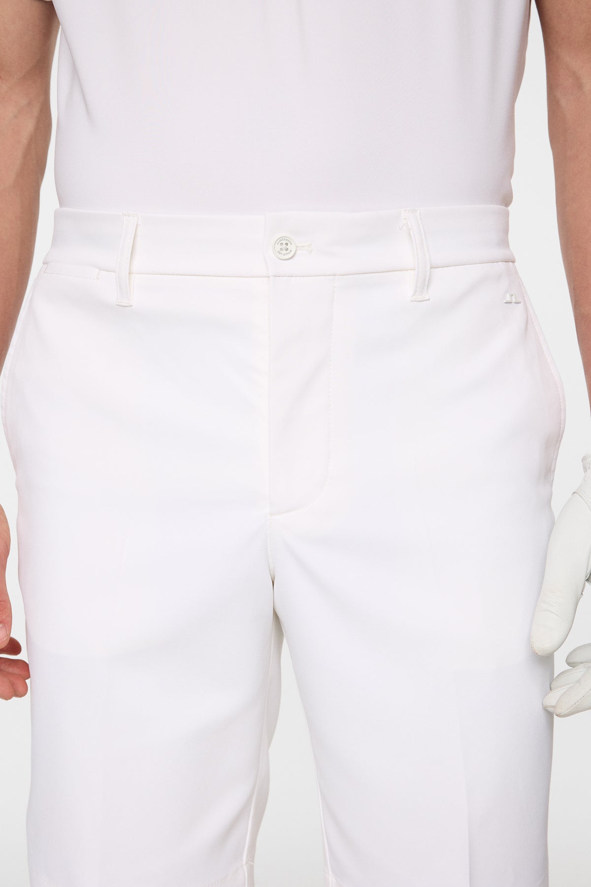 Eloy Shorts in White by J.Lindeberg