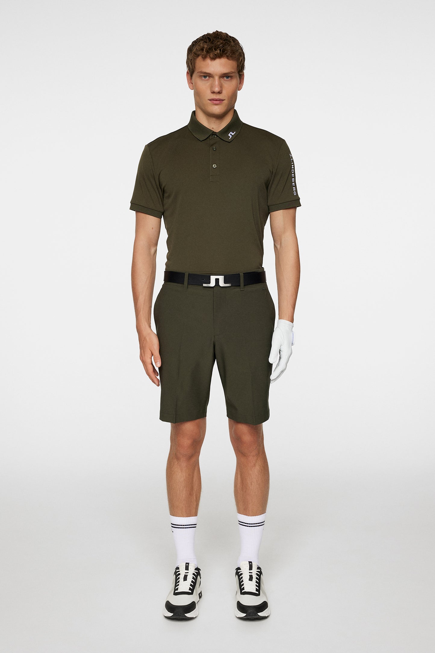 Eloy Shorts in Forest Green by J.Lindeberg