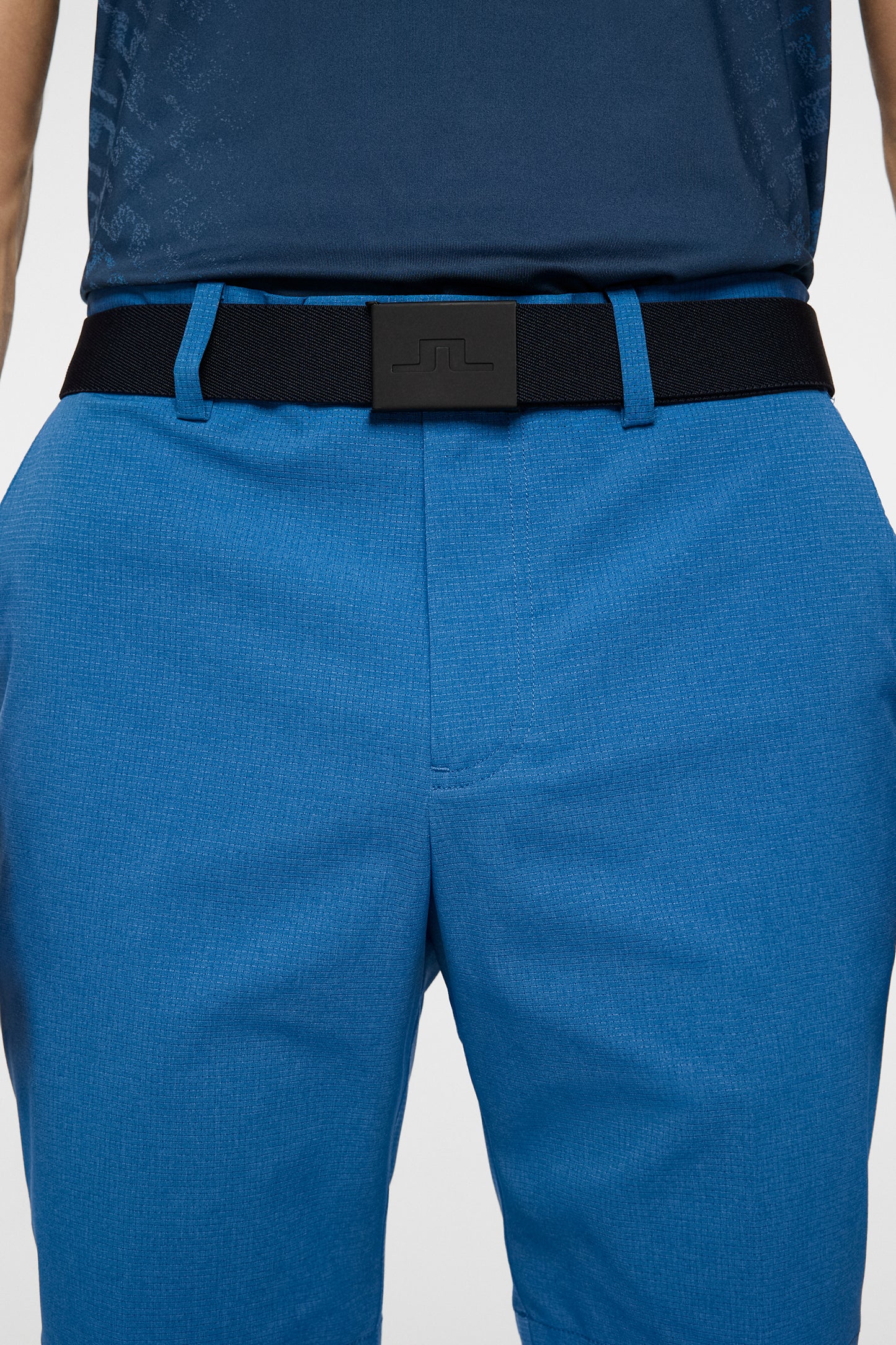 Vent Shorts in Dark Blue by J.Lindeberg