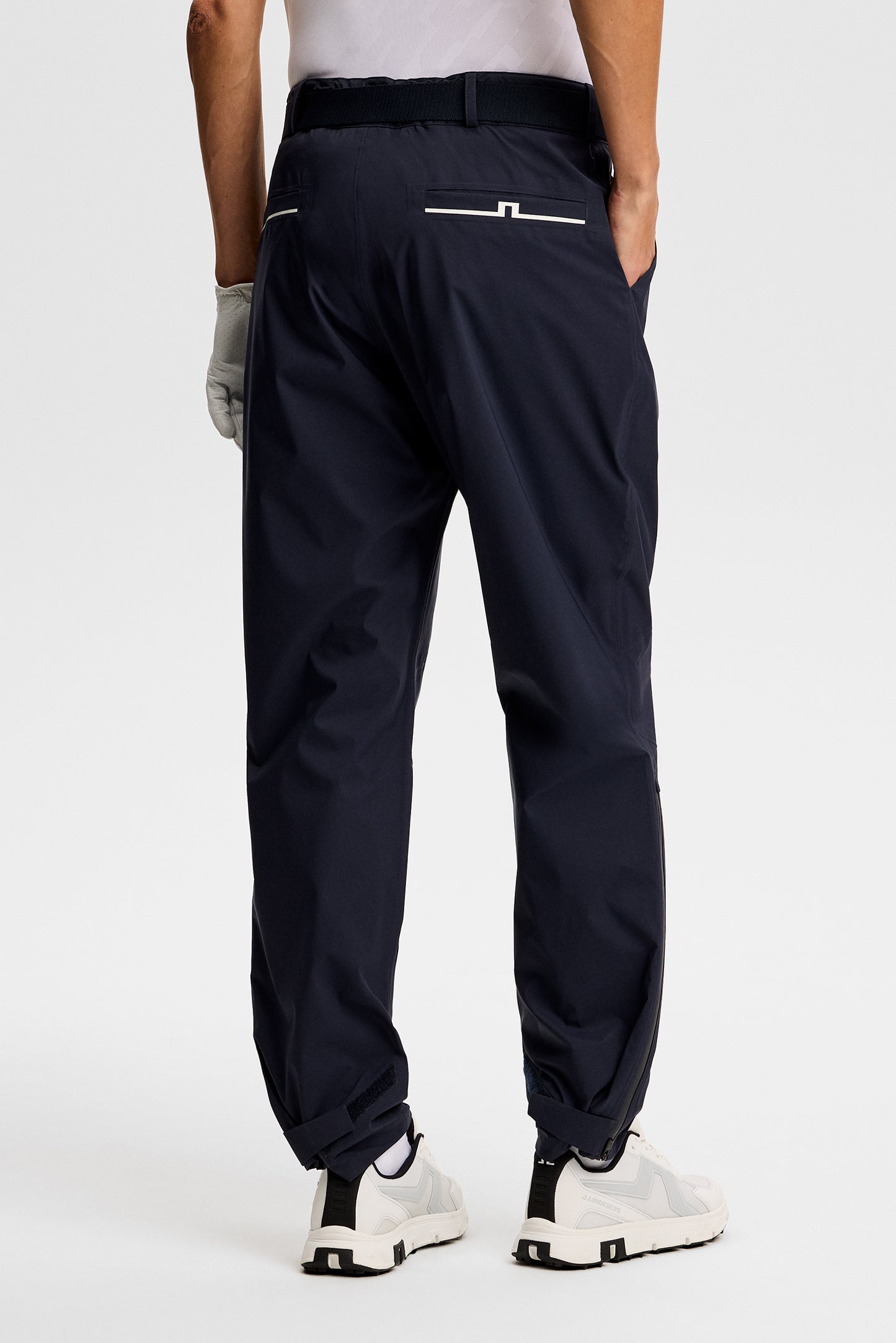 Shay Rain Pant in JL Navy by J.Lindeberg