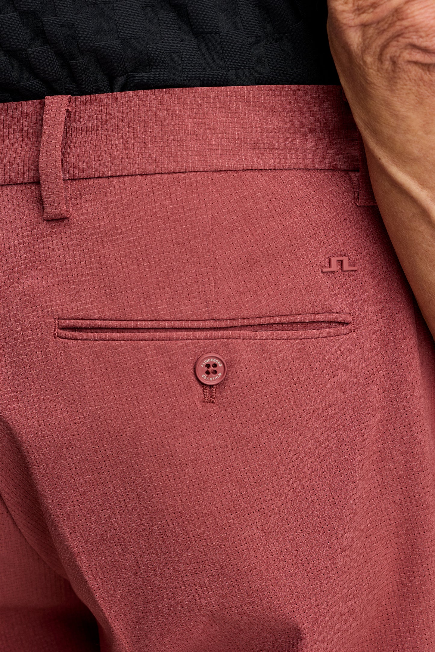 Vent Pant in Apple Butter by J.Lindeberg