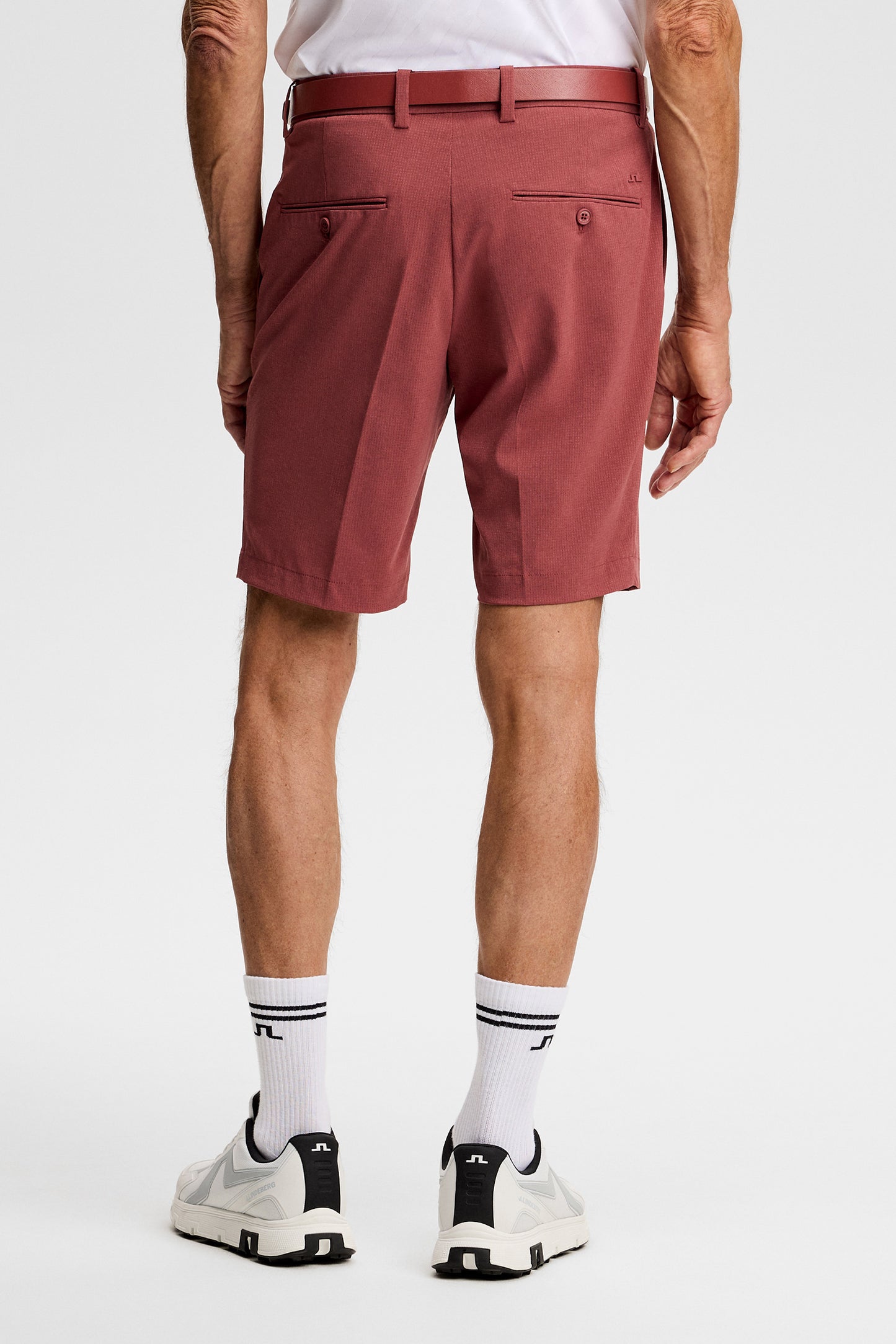 Vent Shorts in Apple Butter by J.Lindeberg