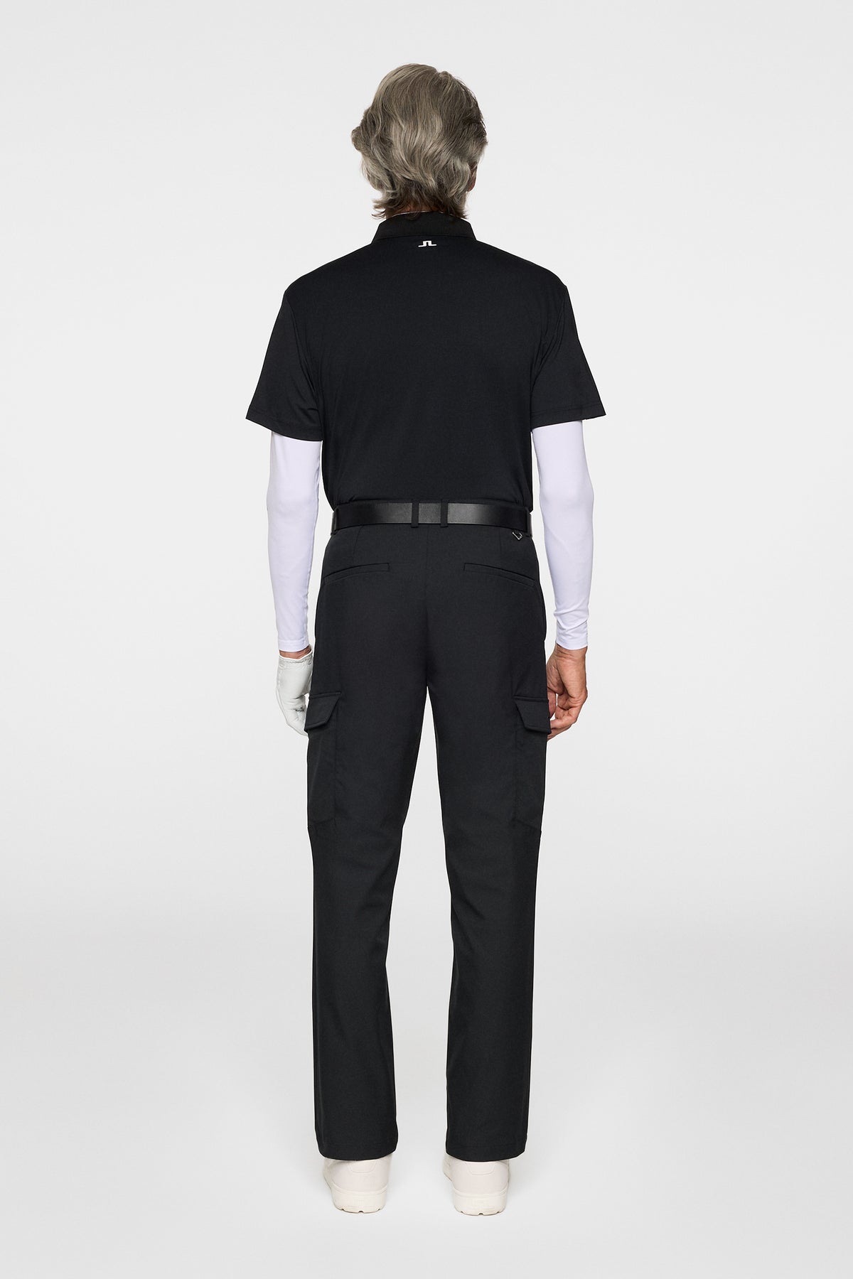 Aksel Cargo Pant in Black by J.Lindeberg