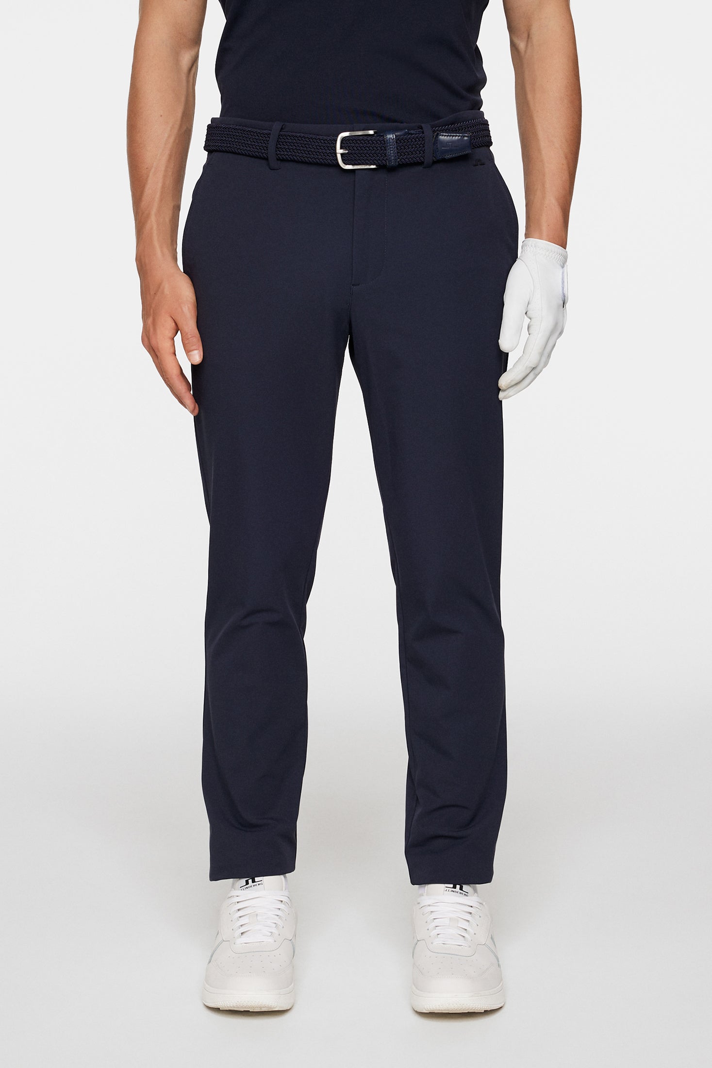 25aw j.l-a.l. uvas trousers スラックス J.LAL Uvas pleated-front Trousers | Black | FARFETCH
