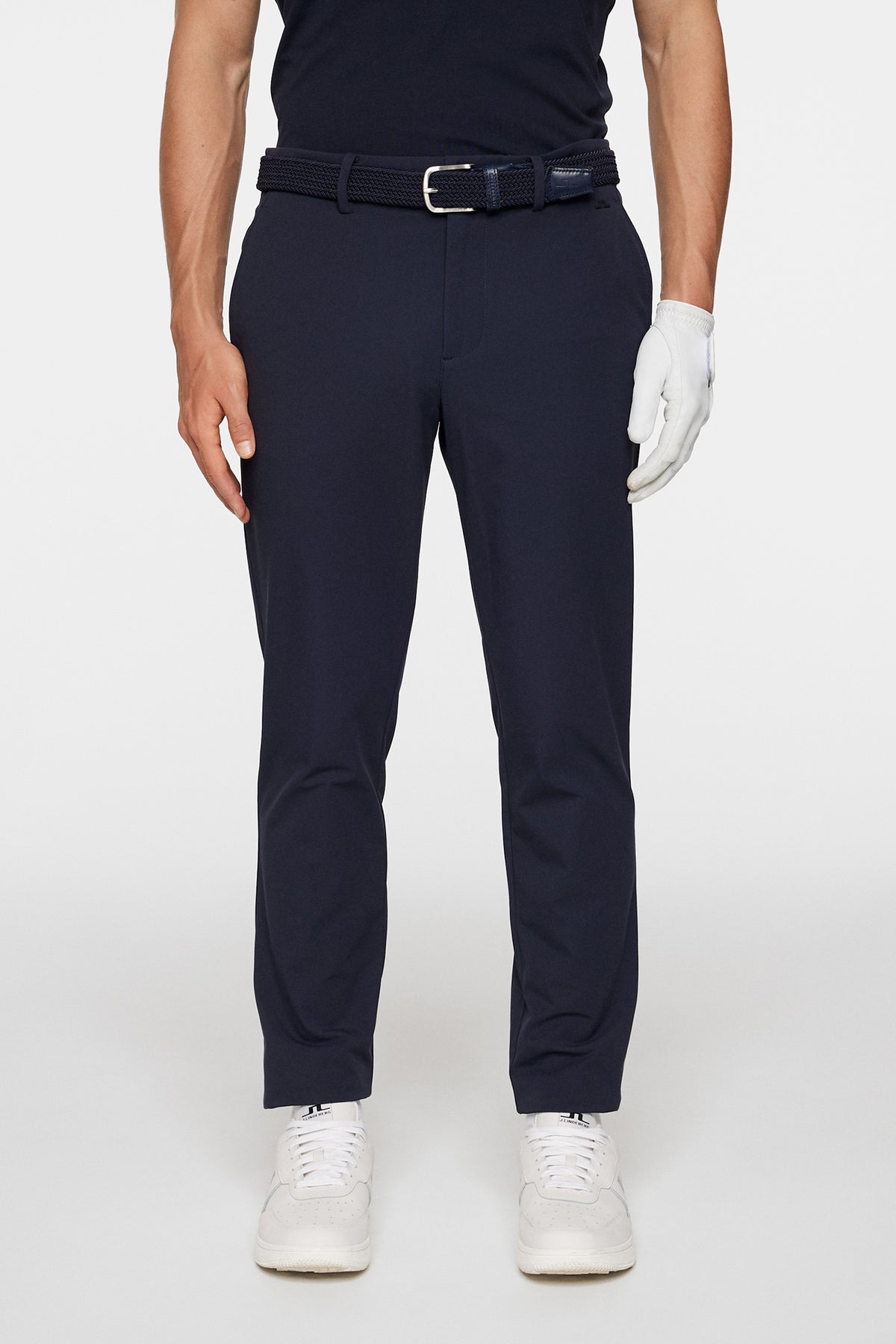Axil Fleece Twill Pant in JL Navy by J.Lindeberg