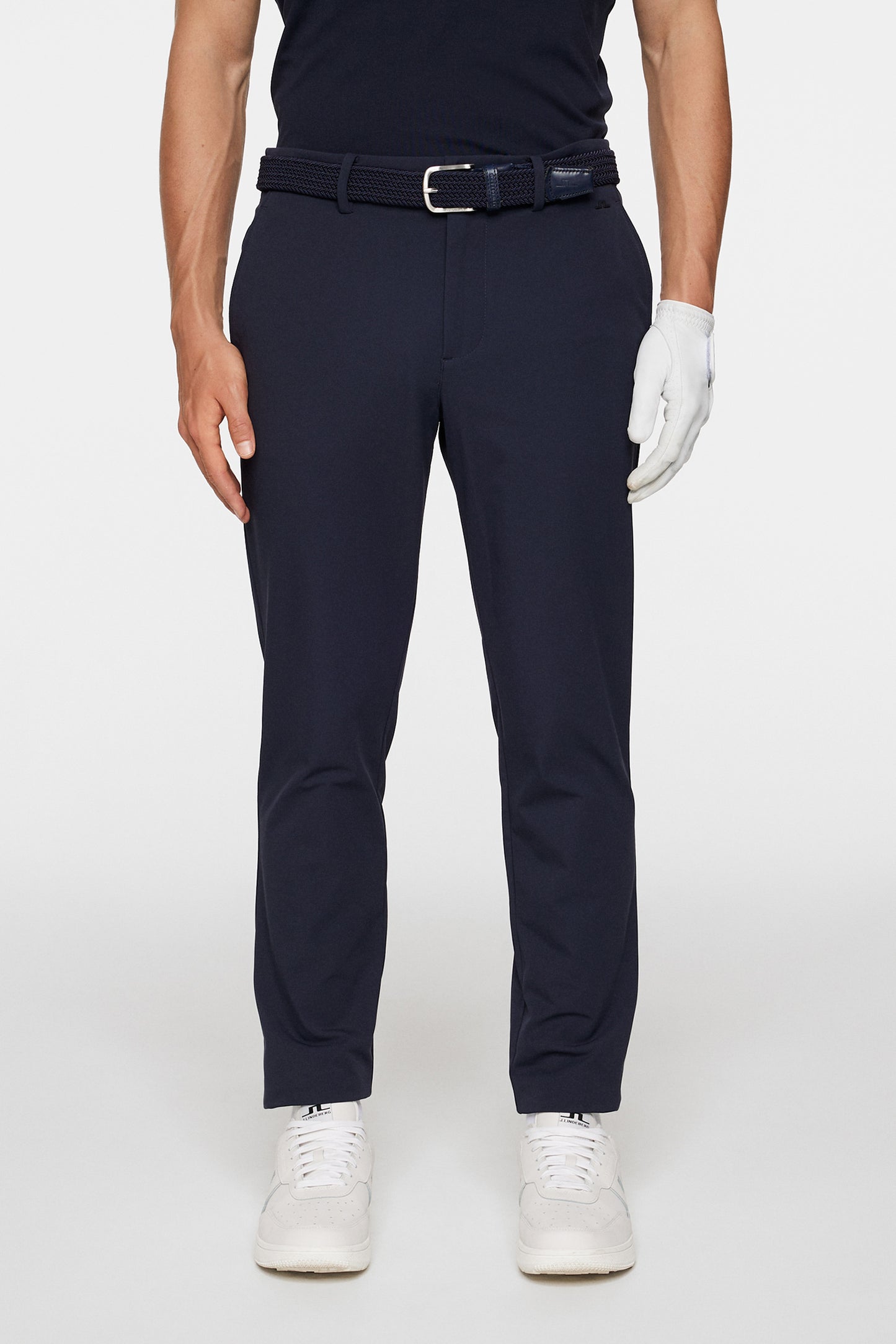 Axil Fleece Twill Pant in JL Navy by J.Lindeberg