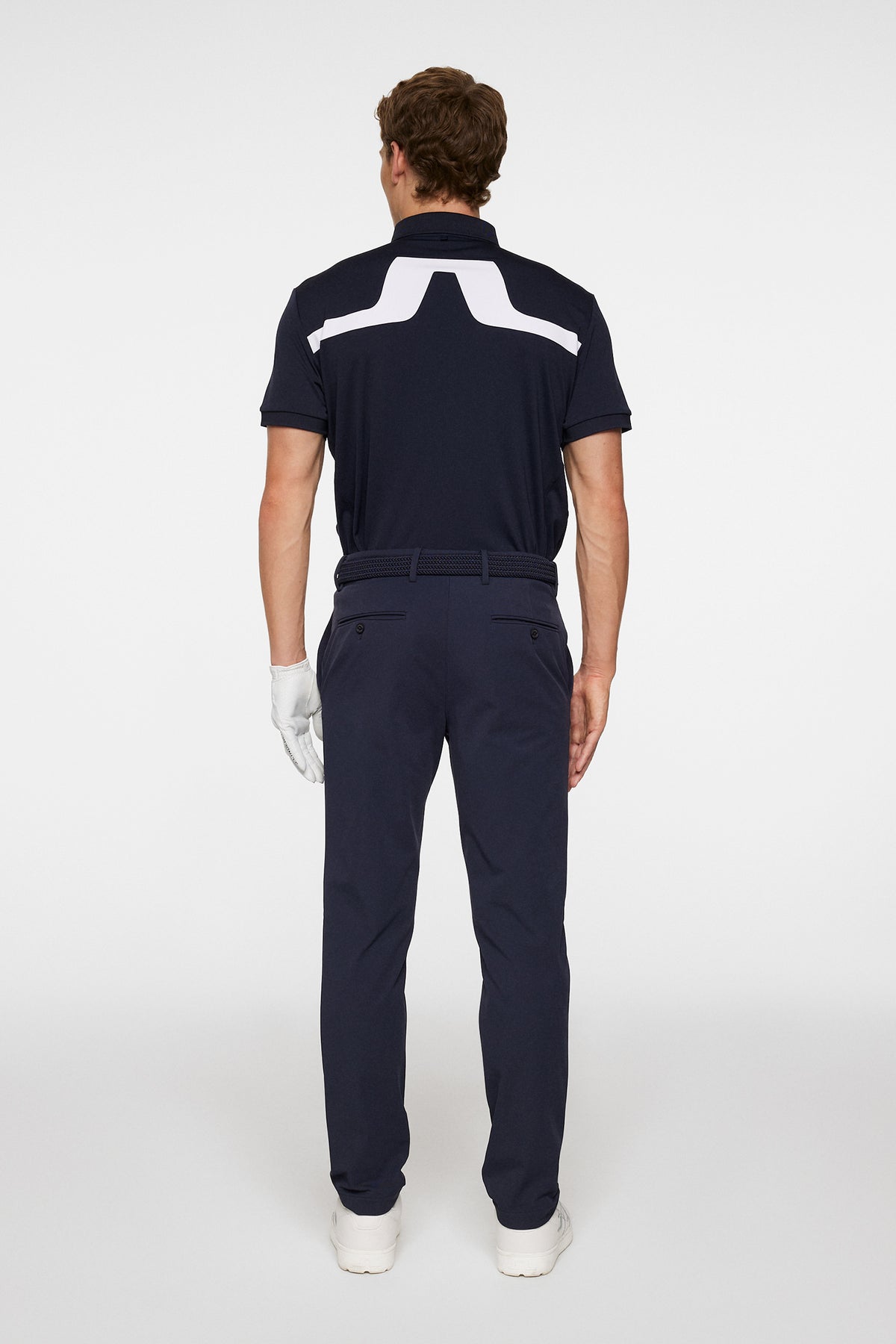 Axil Fleece Twill Pant in JL Navy by J.Lindeberg