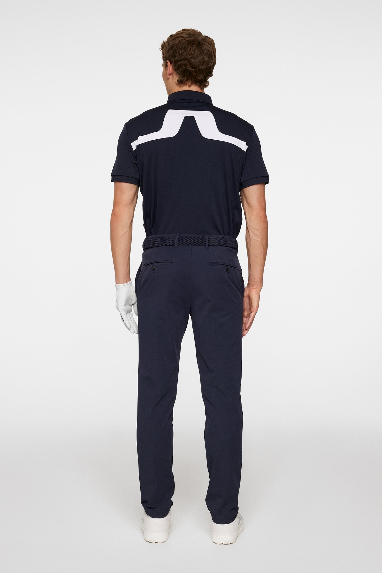 Axil Fleece Twill Pant in JL Navy by J.Lindeberg