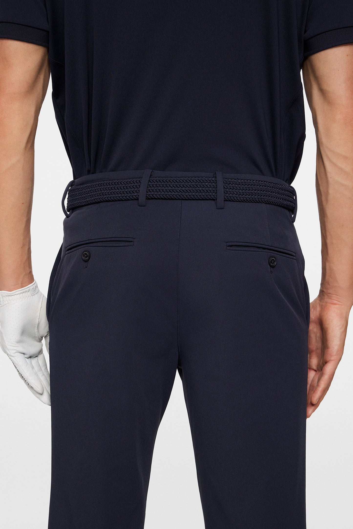 Axil Fleece Twill Pant in JL Navy by J.Lindeberg