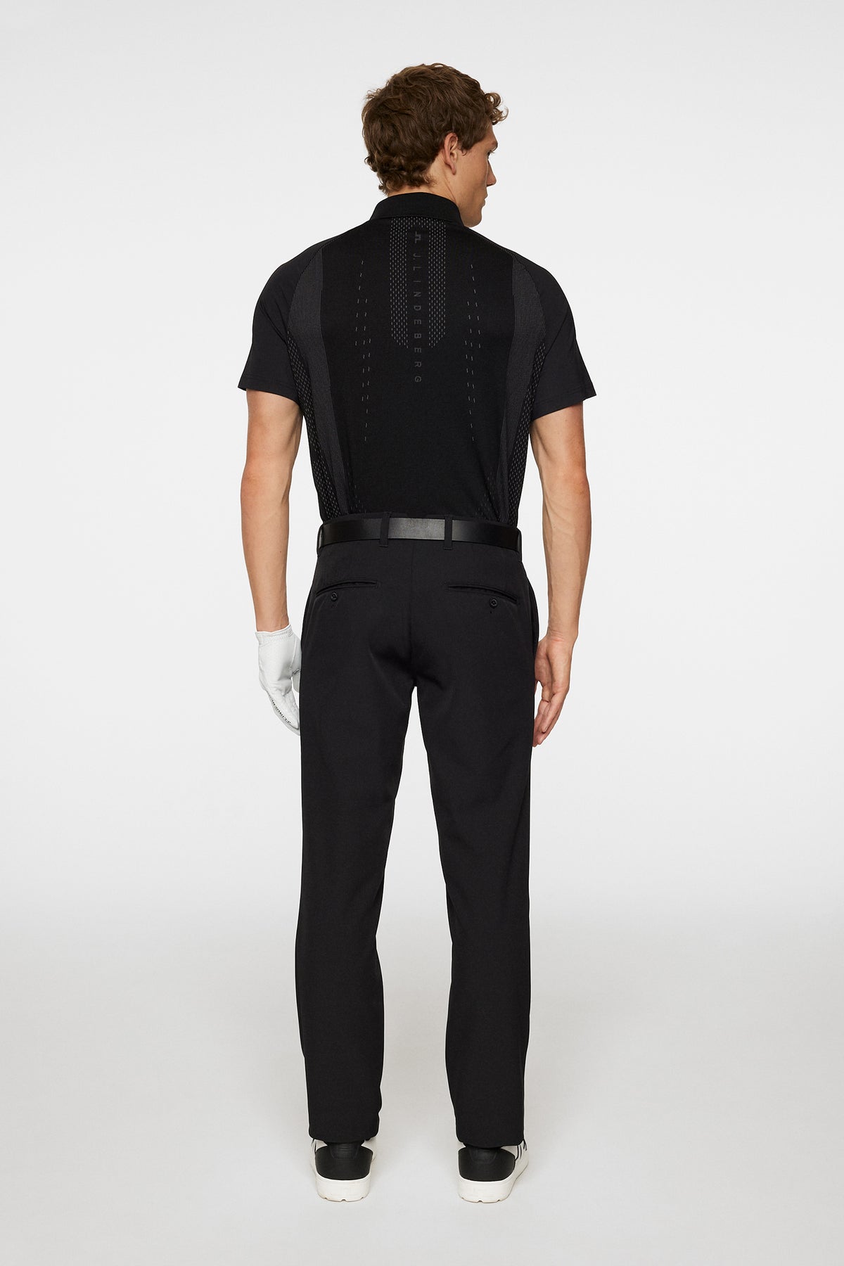 Ellott Bonded Fleece Pant in Black by J.Lindeberg
