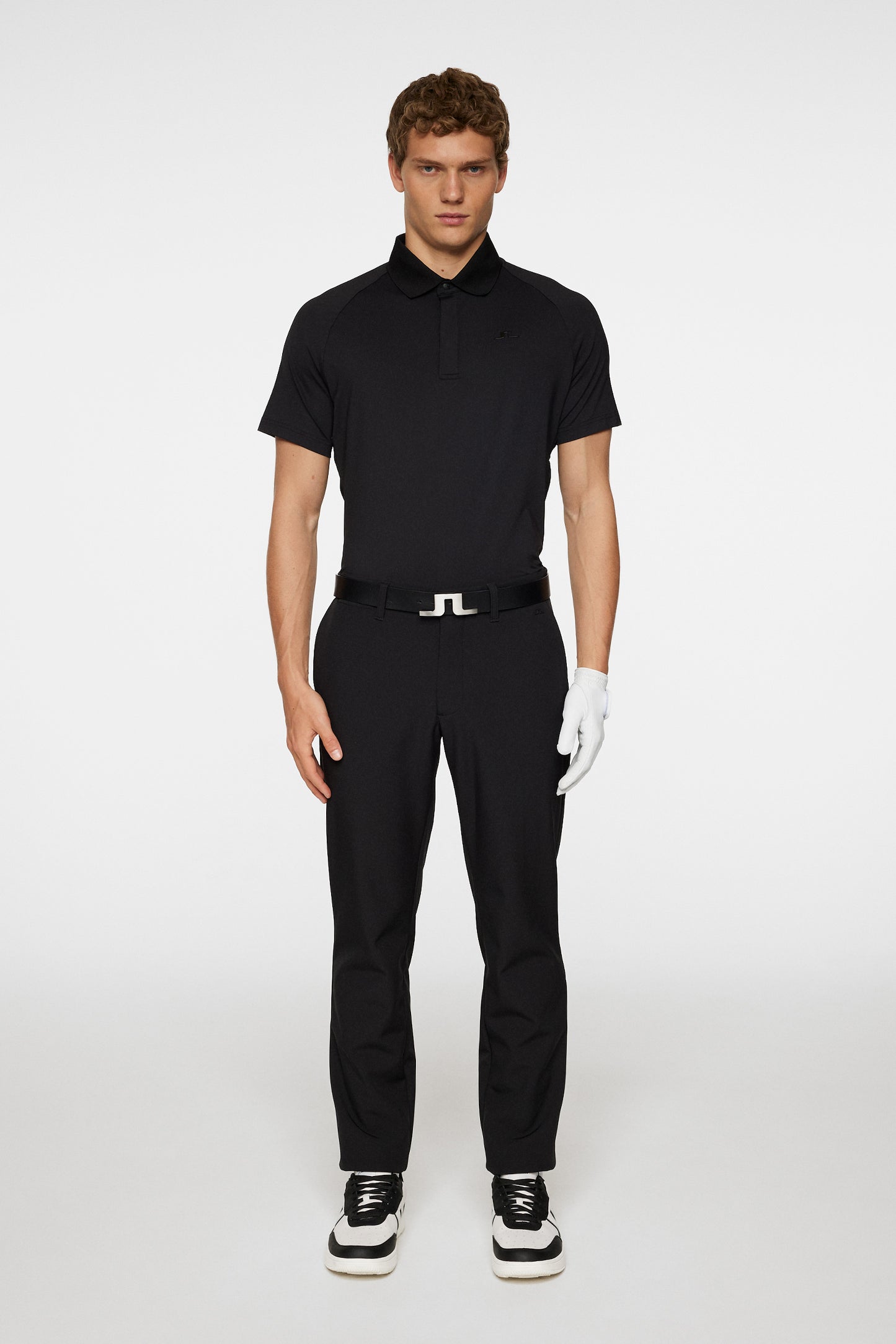 Ellott Bonded Fleece Pant in Black by J.Lindeberg