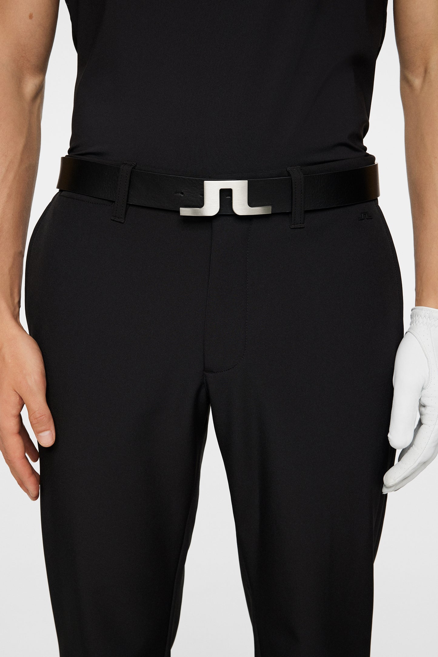 Ellott Bonded Fleece Pant in Black by J.Lindeberg