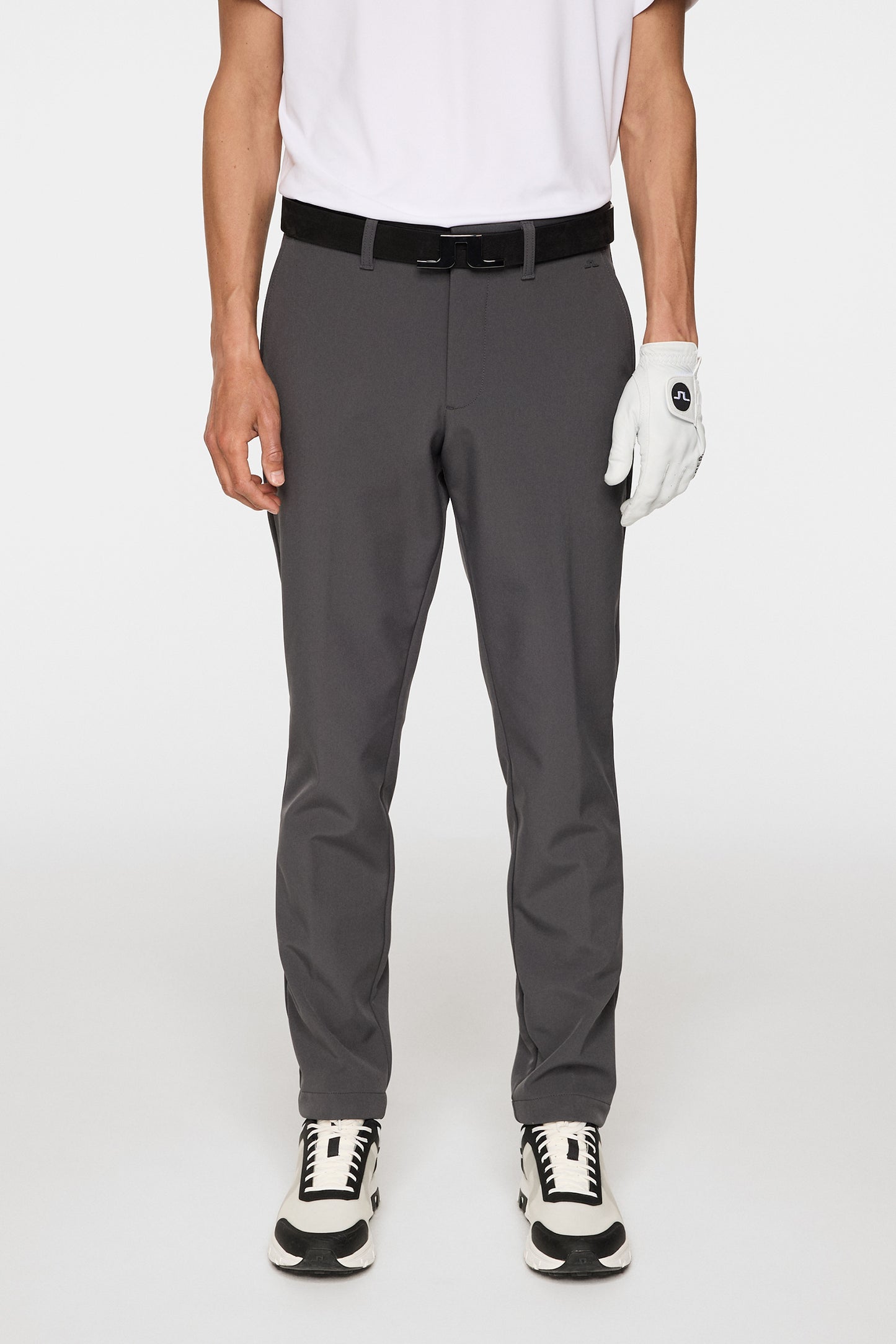 Ellott Bonded Fleece Pant in Asphalt by J.Lindeberg