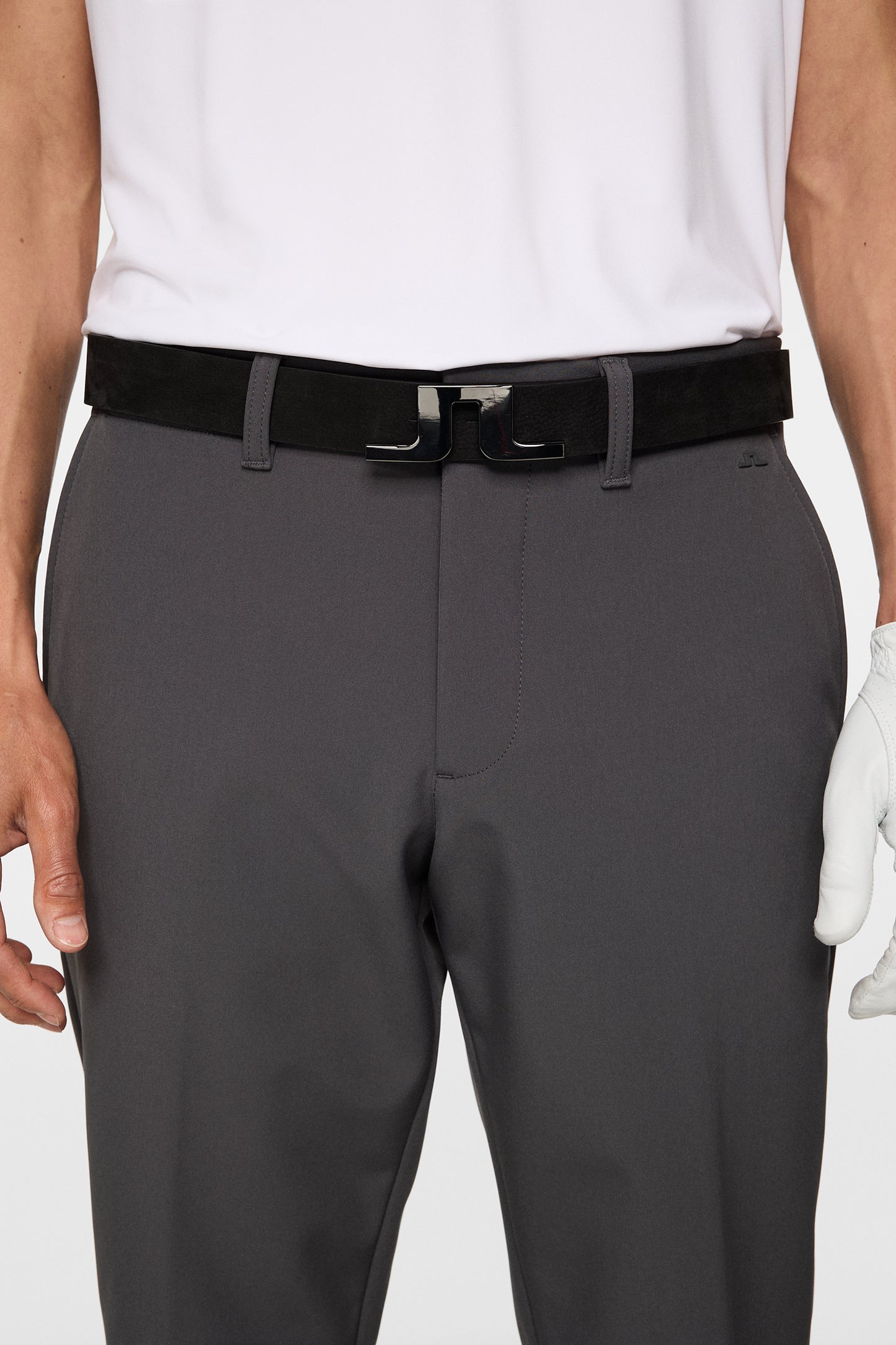 Ellott Bonded Fleece Pant in Asphalt by J.Lindeberg