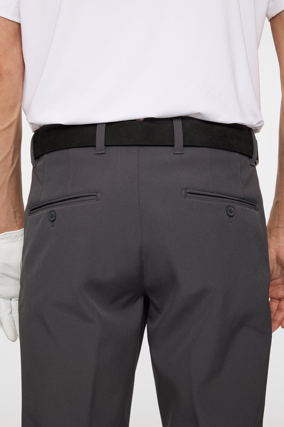 Ellott Bonded Fleece Pant in Asphalt by J.Lindeberg