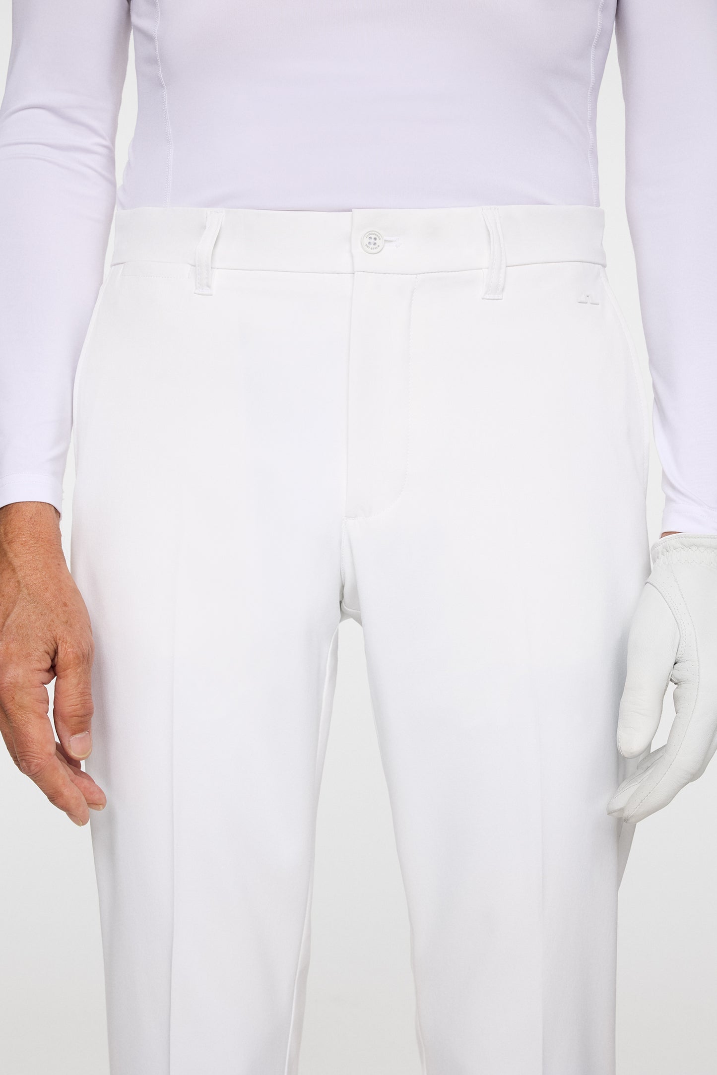 Ellott Pant in White by J.Lindeberg