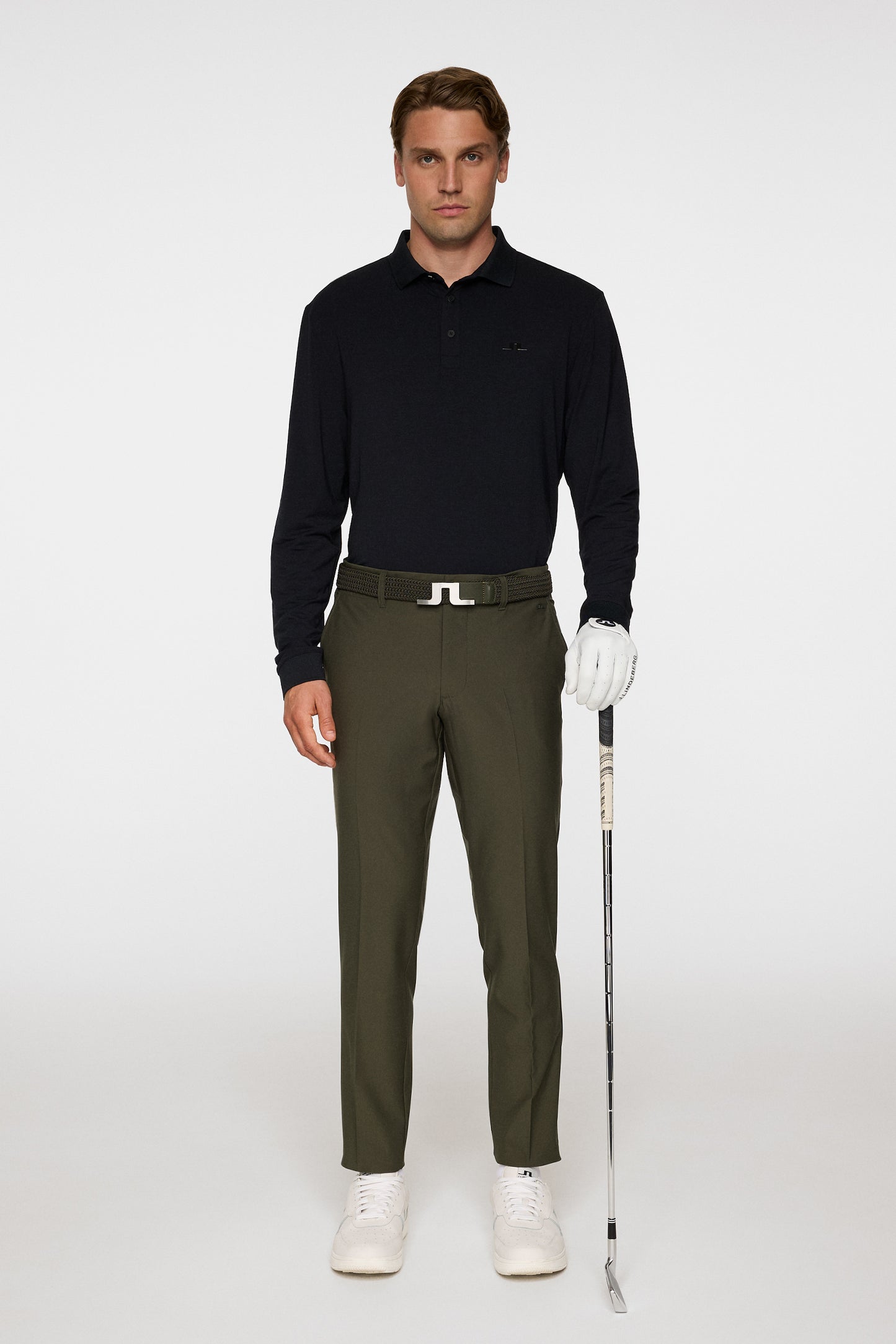Ellott Pant in Forest Green by J.Lindeberg